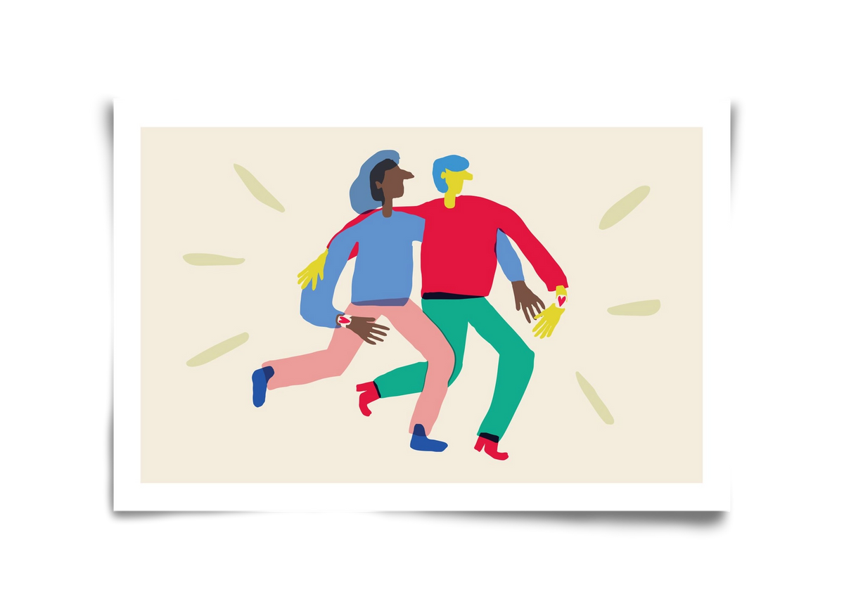 Love Print, 45x30 cm, Keret nélkül