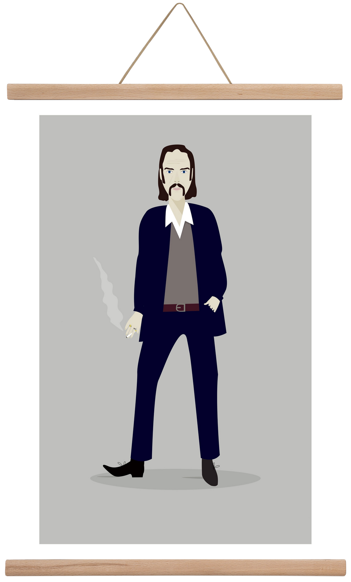 Nick, 40x60 cm (40x60 cm), Tölgy akasztó