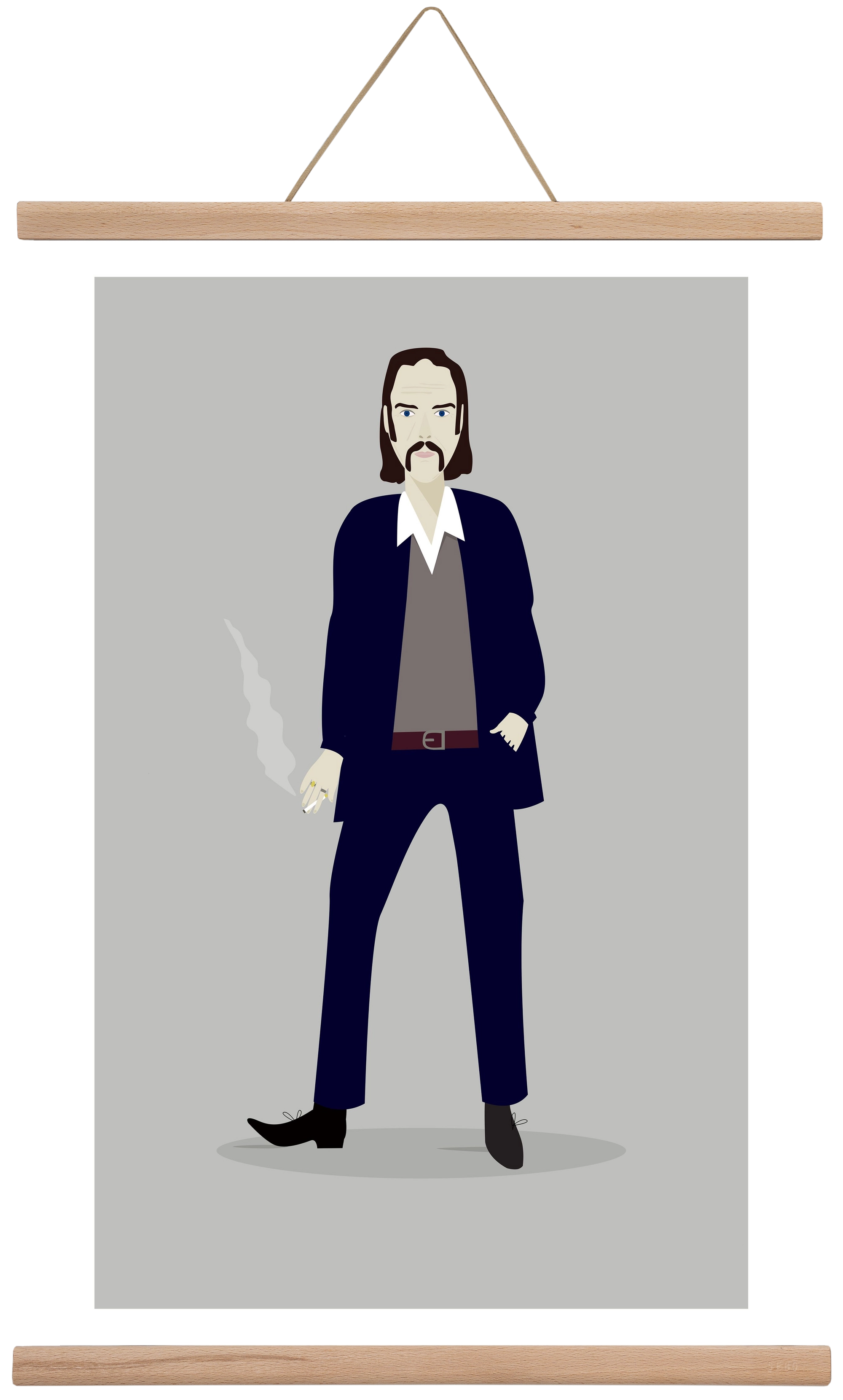 Nick, 40x60 cm (40x60 cm), Tölgy akasztó