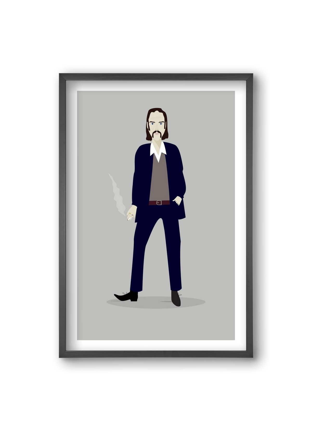 Nick, 20x30 cm (20x30 cm), Fekete keret