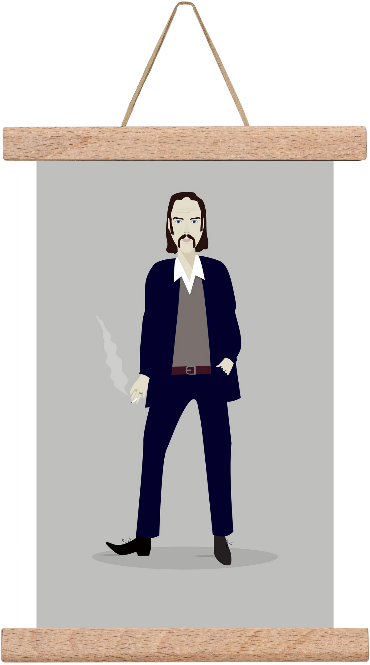 Nick, 20x30 cm (20x30 cm), Tölgy akasztó