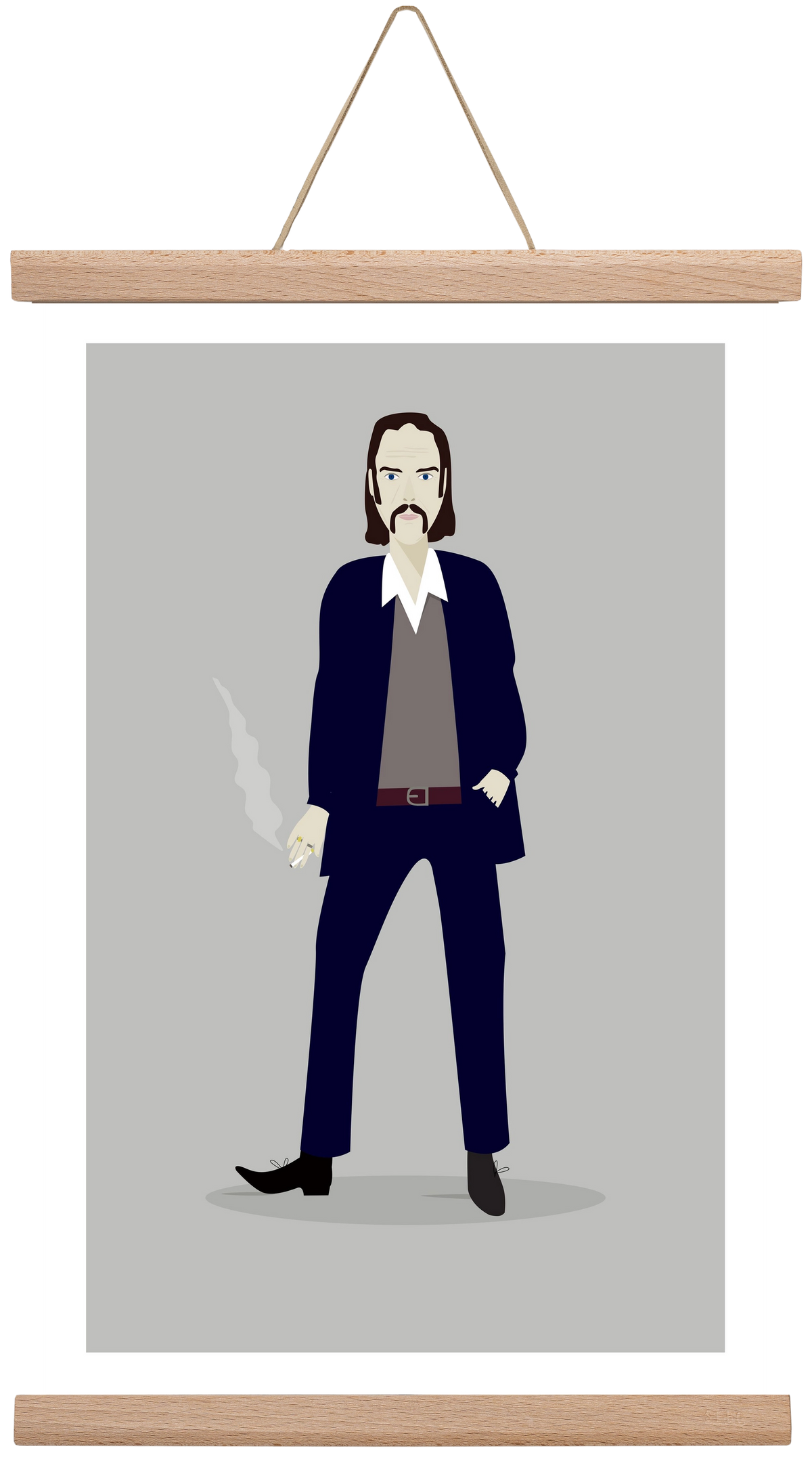 Nick, 30x45 cm (30x45 cm), Tölgy akasztó