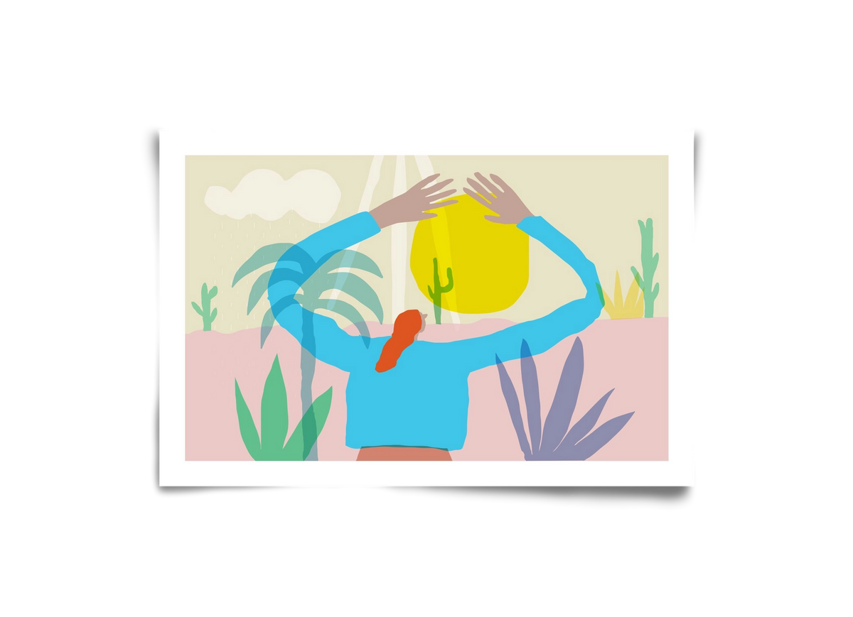 Paradise, 30x20 cm, Keret nélkül