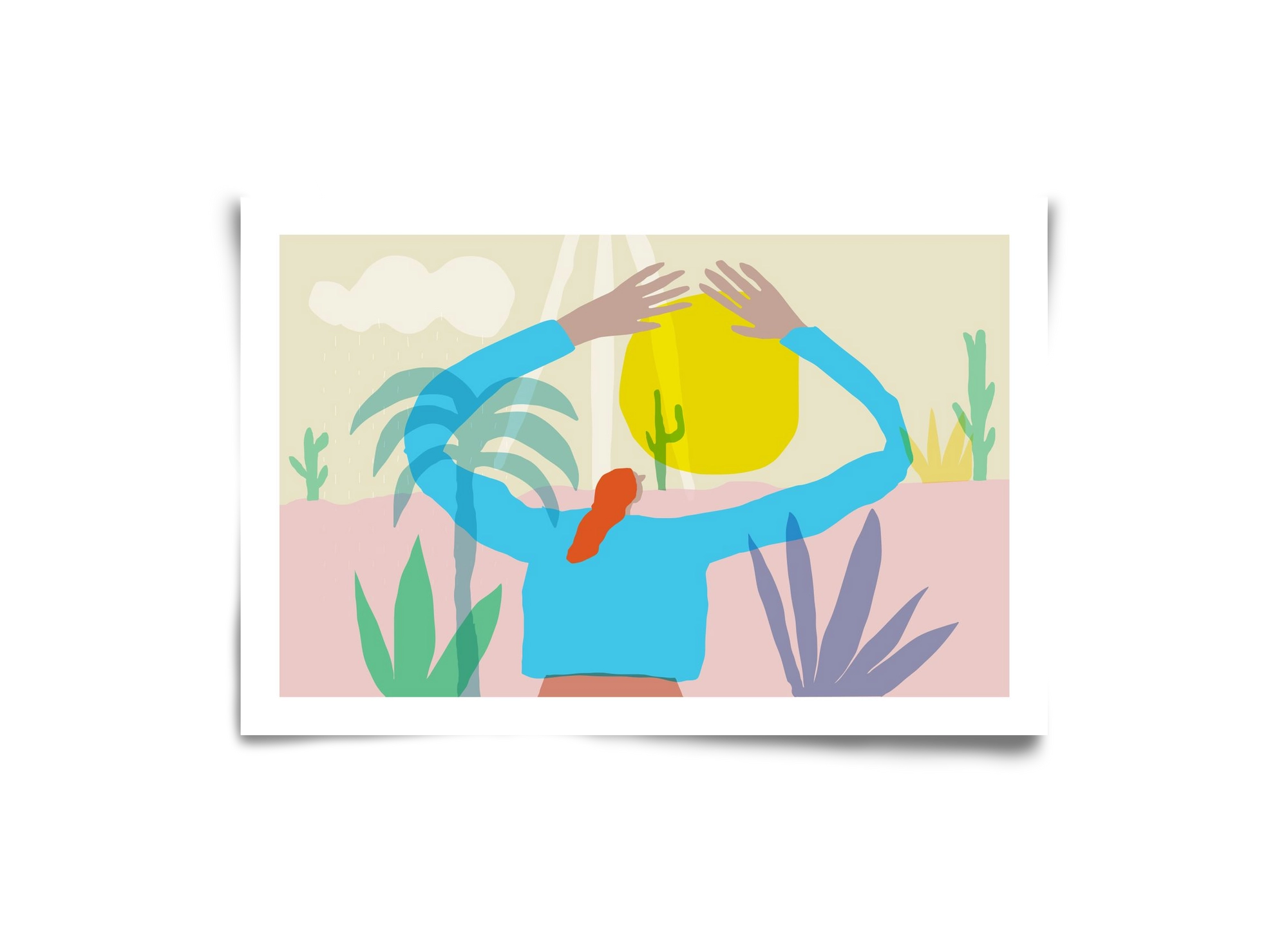 Paradise, 30x20 cm, Keret nélkül