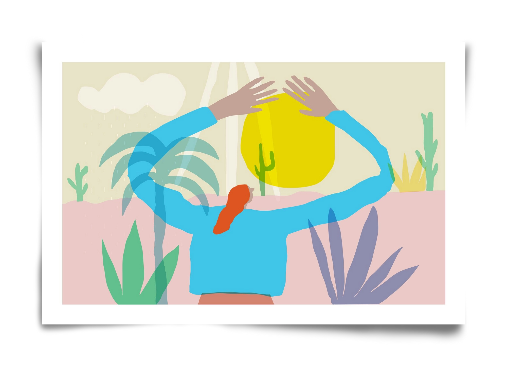 Paradise, 60x40 cm, Keret nélkül