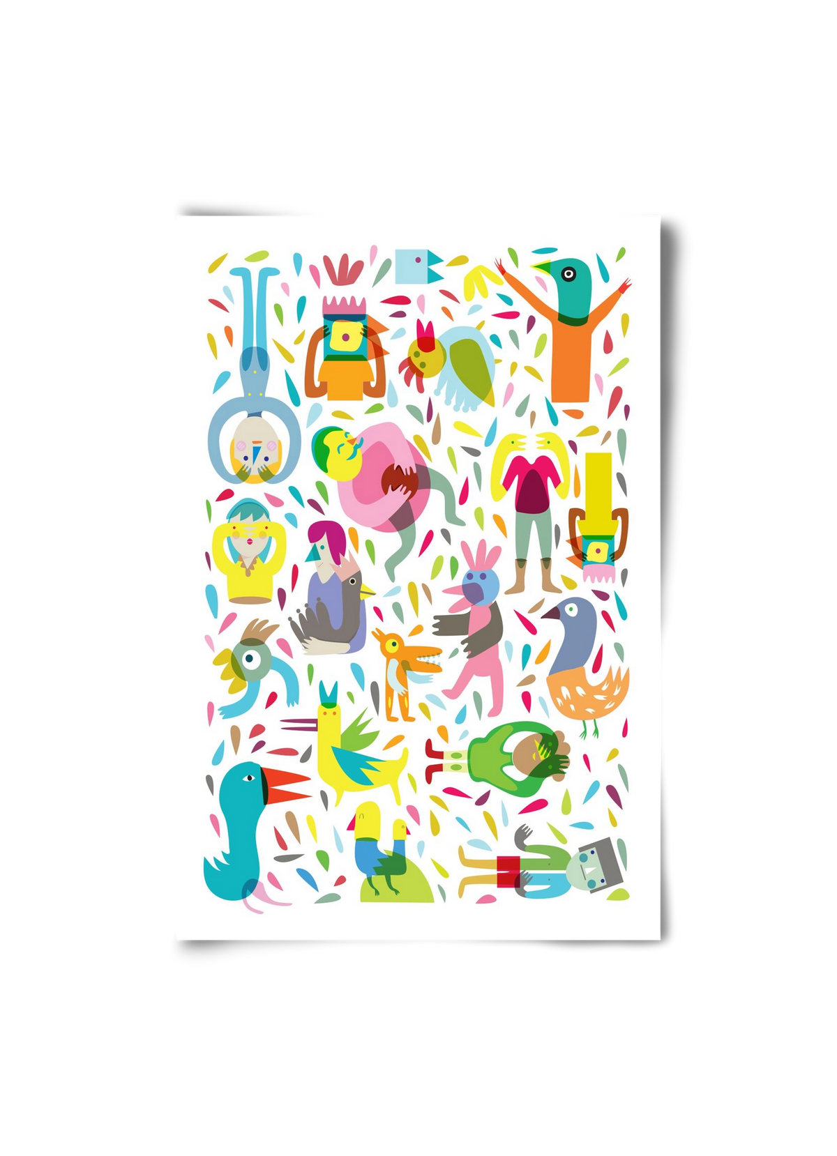 Party 03, 20x30 cm, Keret nélkül