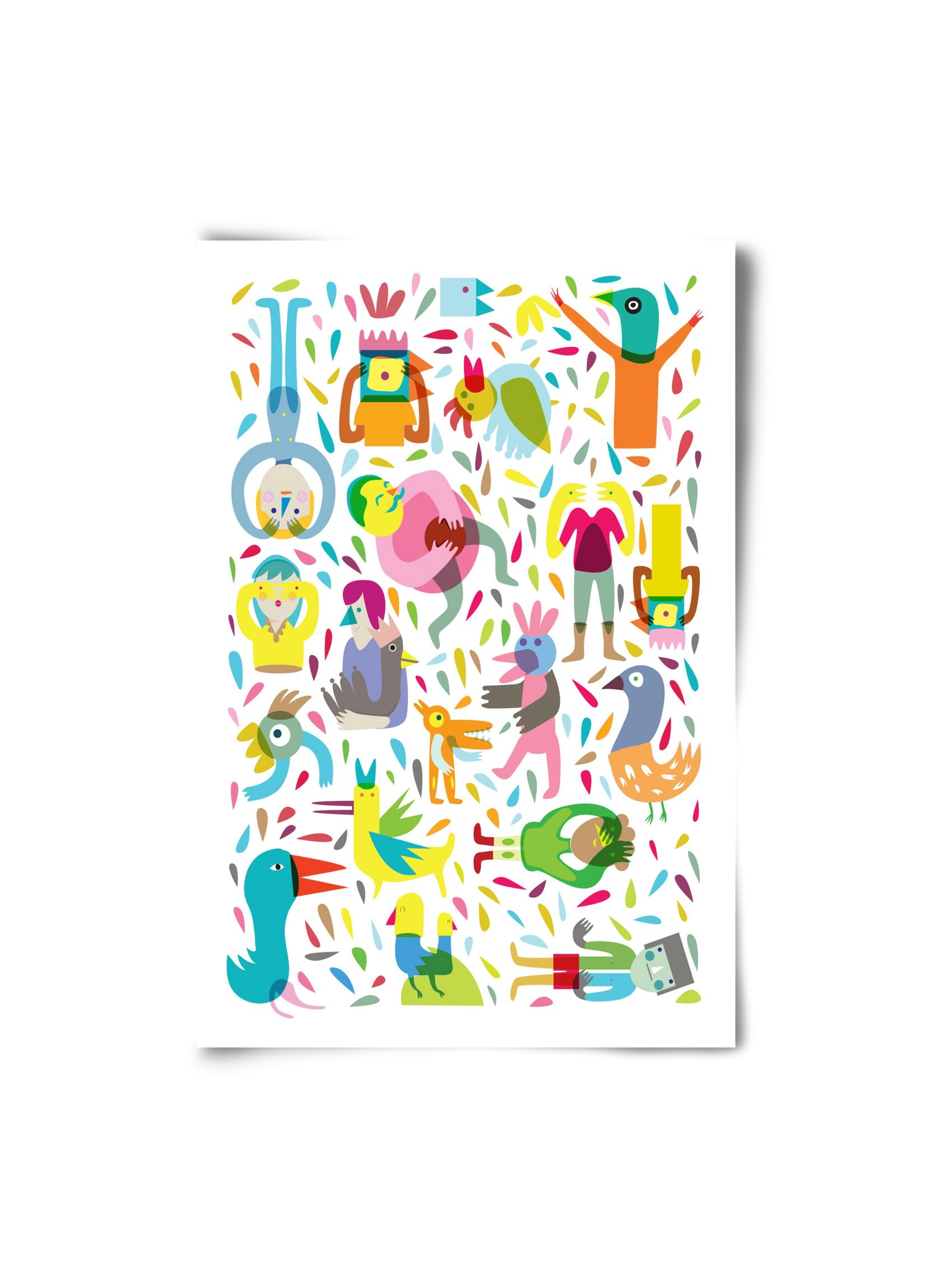 Party 03, 20x30 cm, Keret nélkül