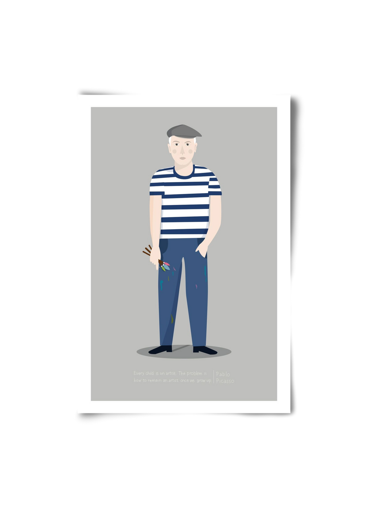 Picasso, 20x30 cm, Keret nélkül