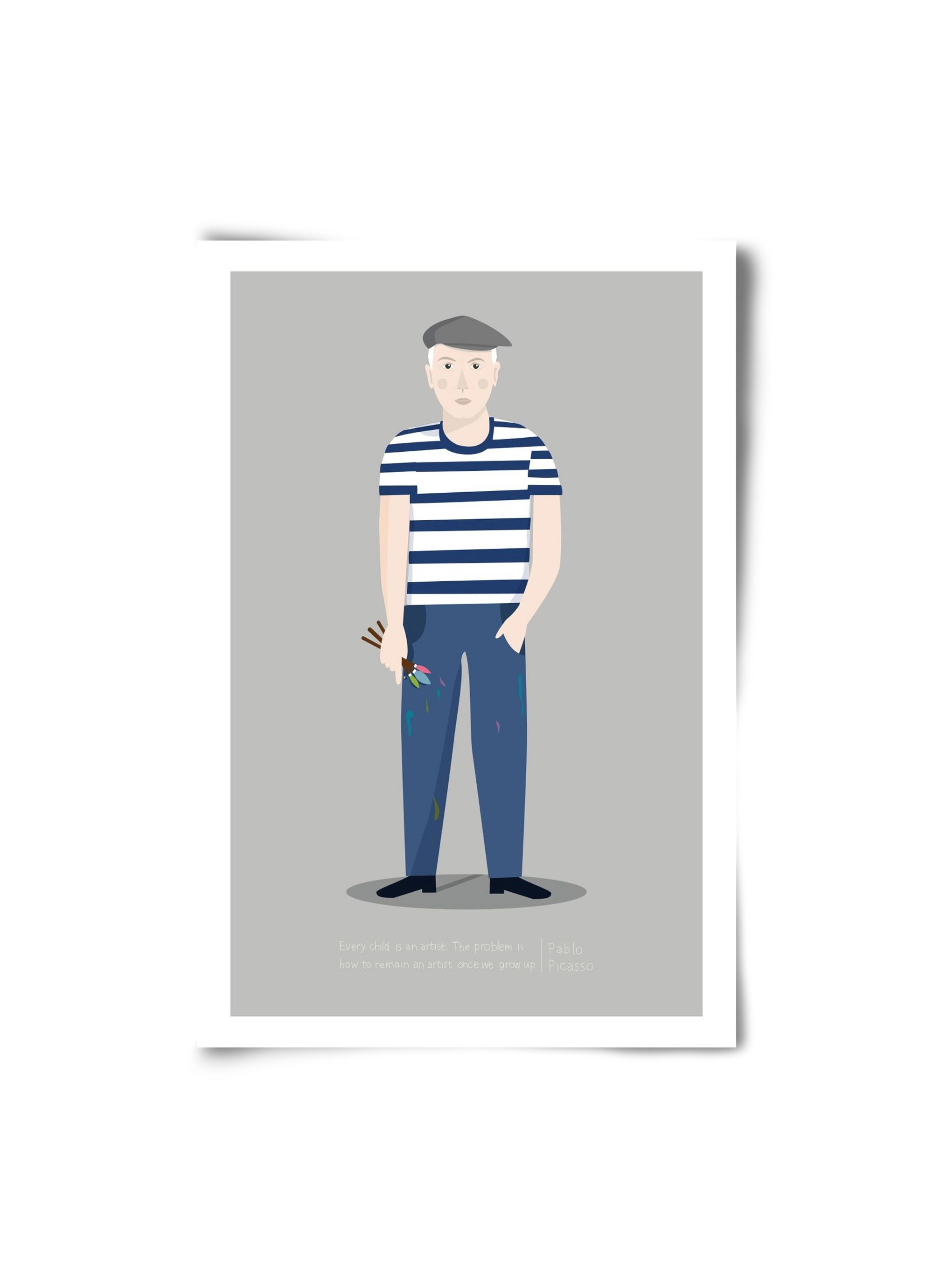 Picasso, 20x30 cm, Keret nélkül