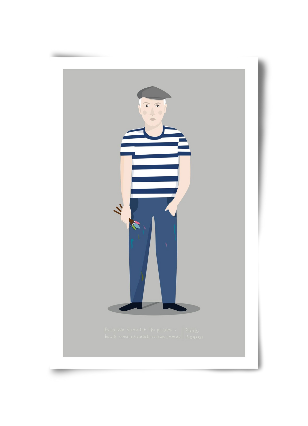 Picasso, 30x45 cm, Keret nélkül