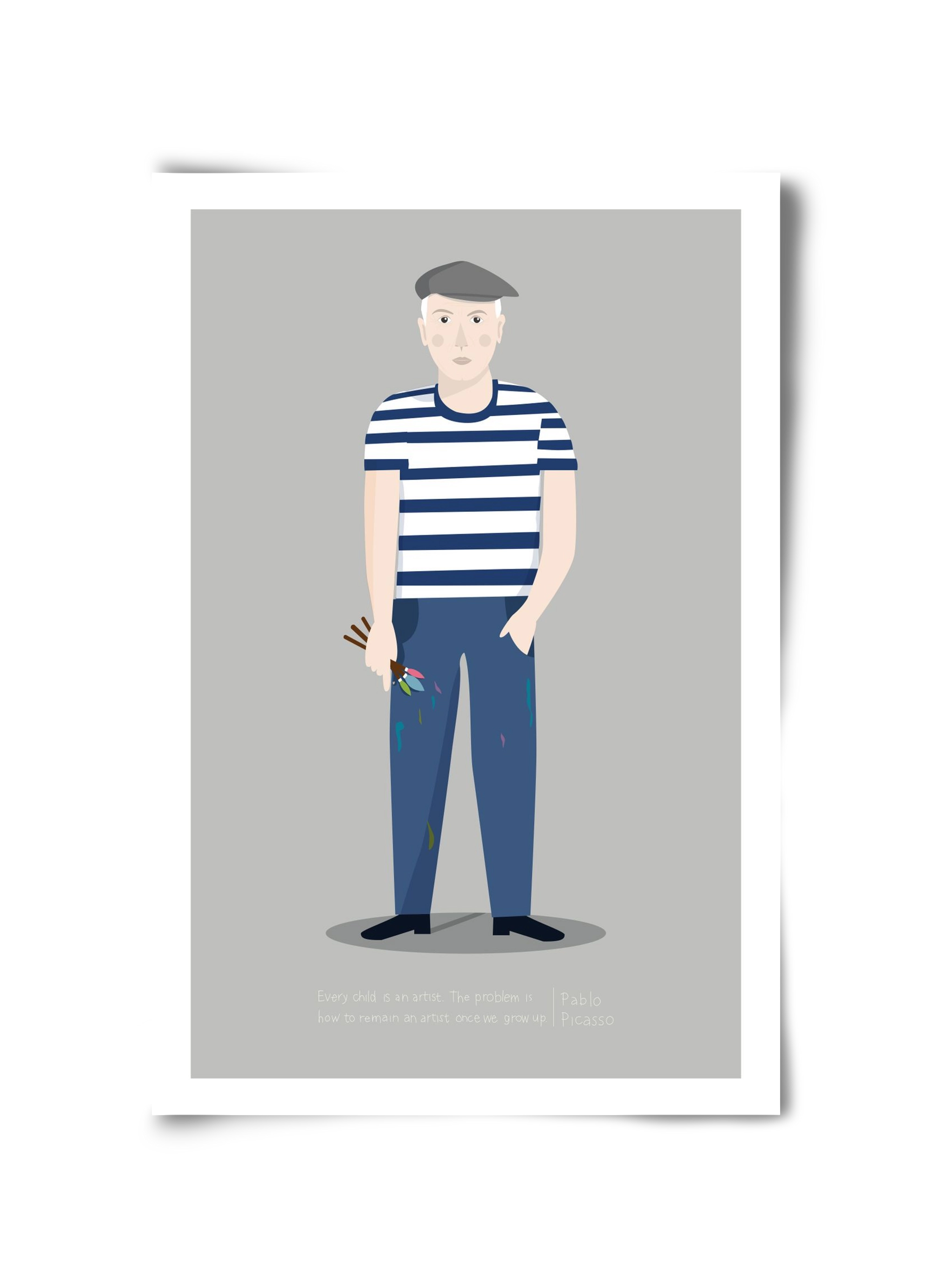 Picasso, 30x45 cm, Keret nélkül