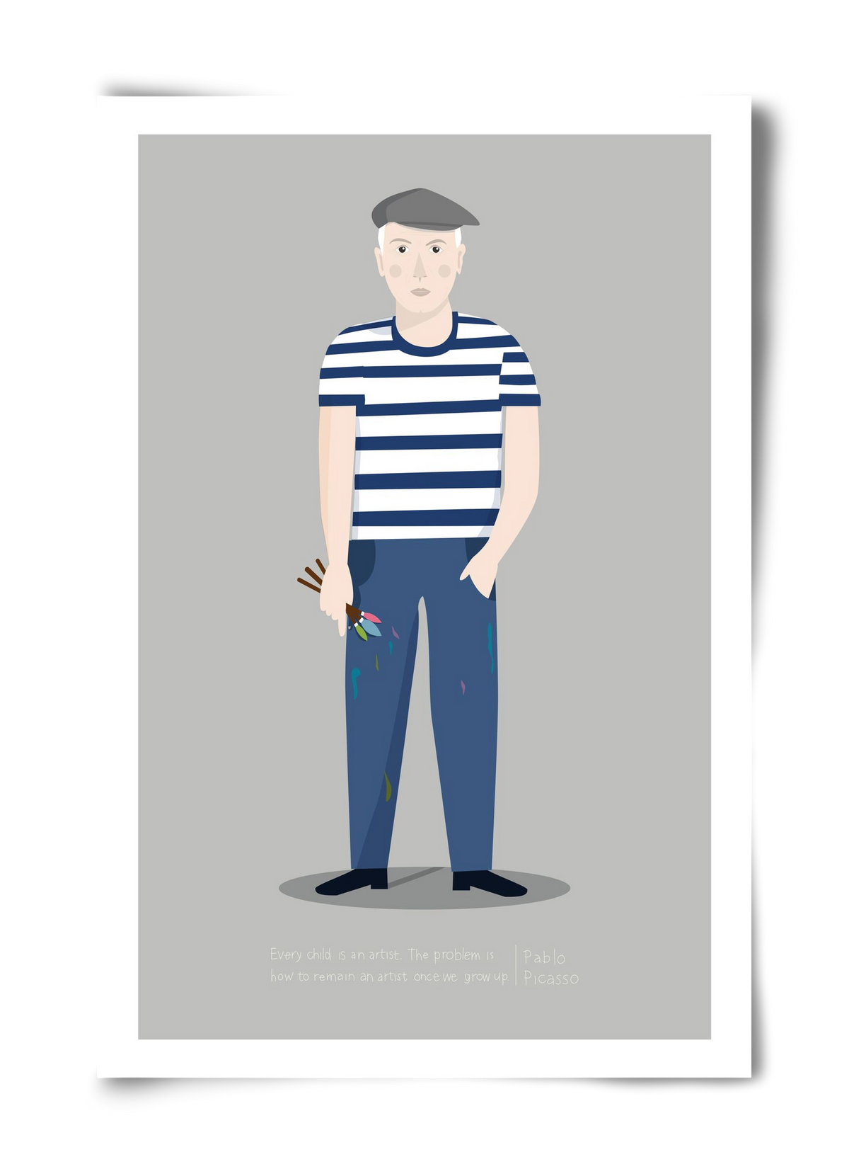 Picasso, 40x60 cm, Keret nélkül