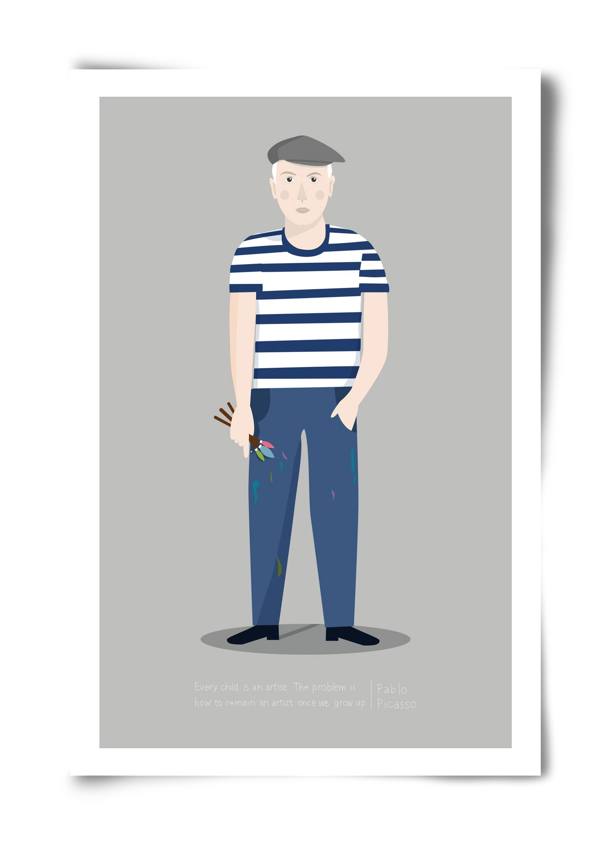 Picasso, 40x60 cm, Keret nélkül