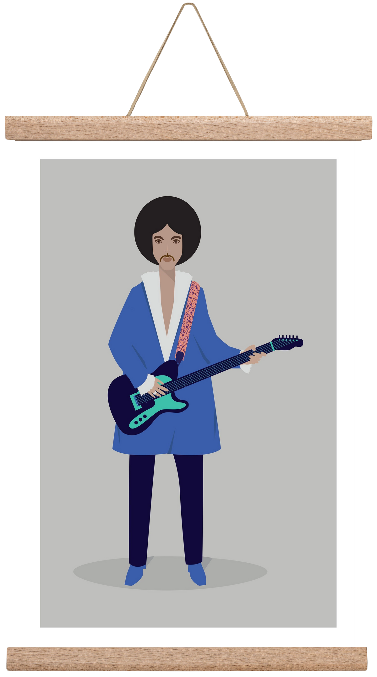 The Artist, 30x45 cm (30x45 cm), Tölgy akasztó