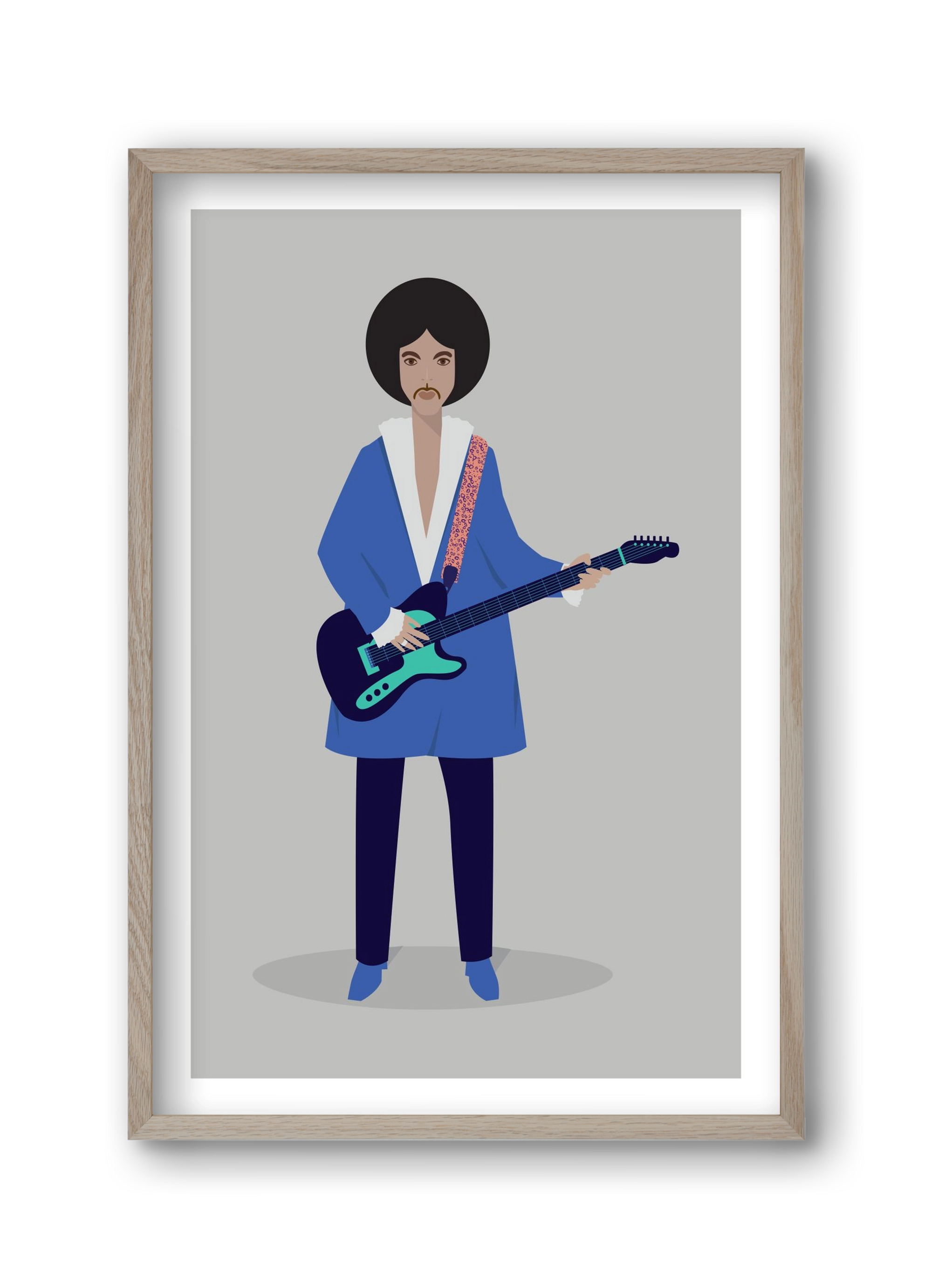 The Artist, 30x45 cm (30x45 cm), Tölgy keret