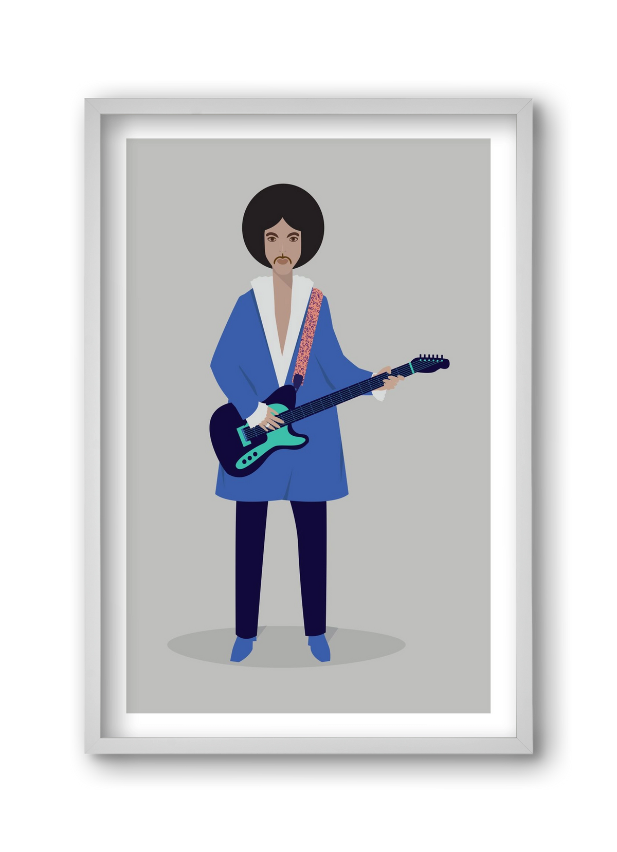 The Artist, 30x45 cm (30x45 cm), Fehér keret