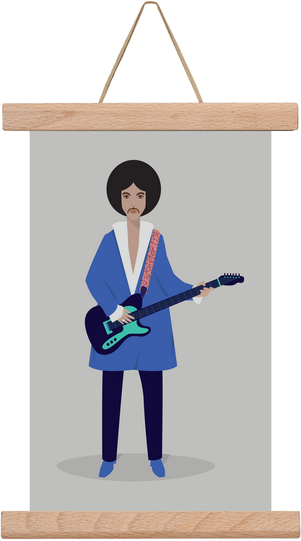 The Artist, 20x30 cm (20x30 cm), Tölgy akasztó