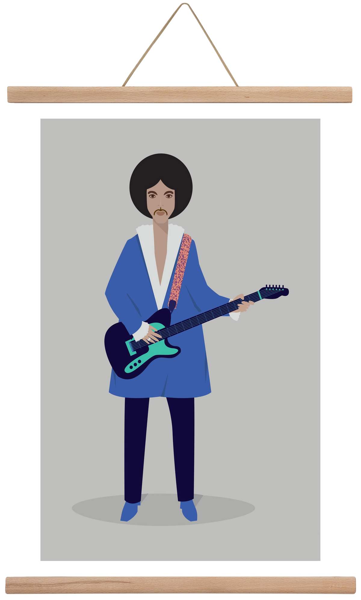 The Artist, 40x60 cm (40x60 cm), Tölgy akasztó