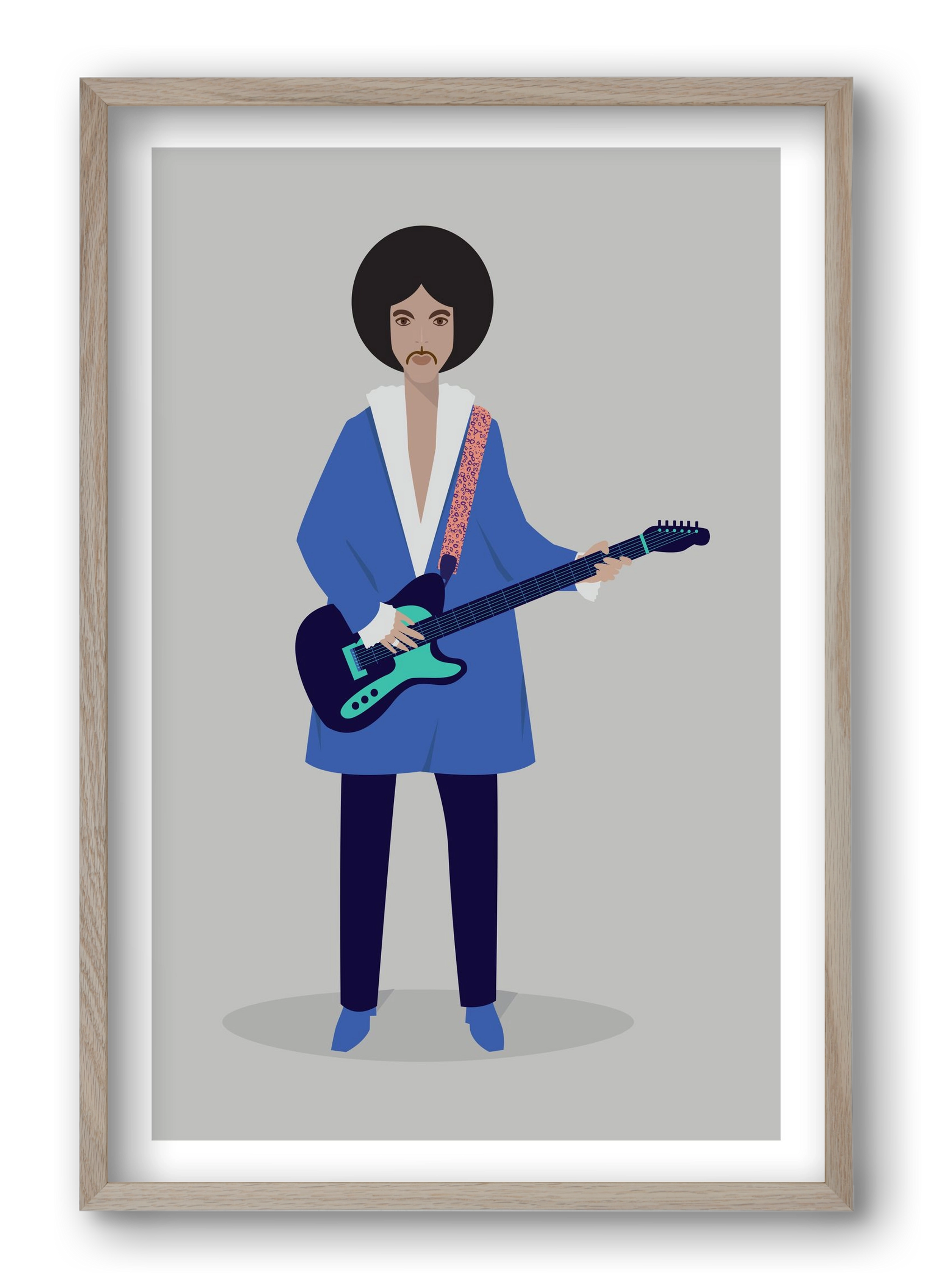 The Artist, 40x60 cm (40x60 cm), Tölgy keret