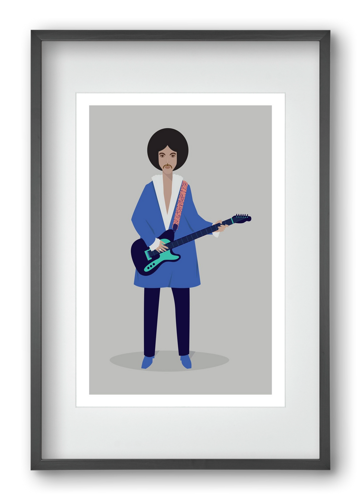 The Artist, 40x60 cm (30x45 cm), Fekete keret, paszpartuval