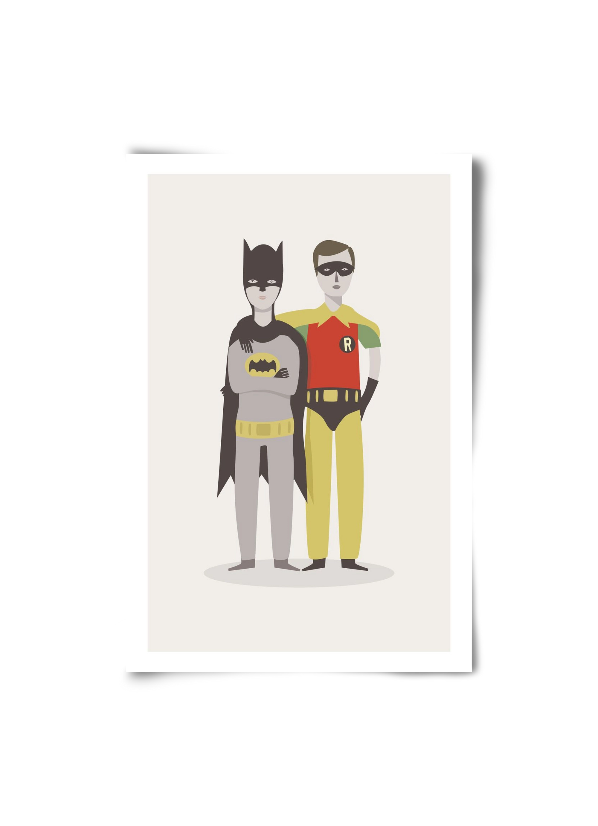 Superheroes, 20x30 cm, Keret nélkül