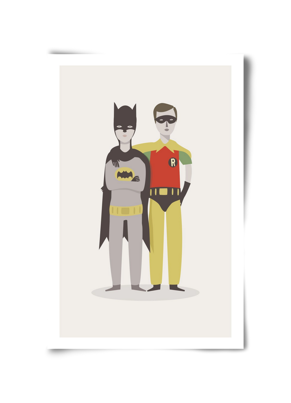 Superheroes, 30x45 cm, Keret nélkül