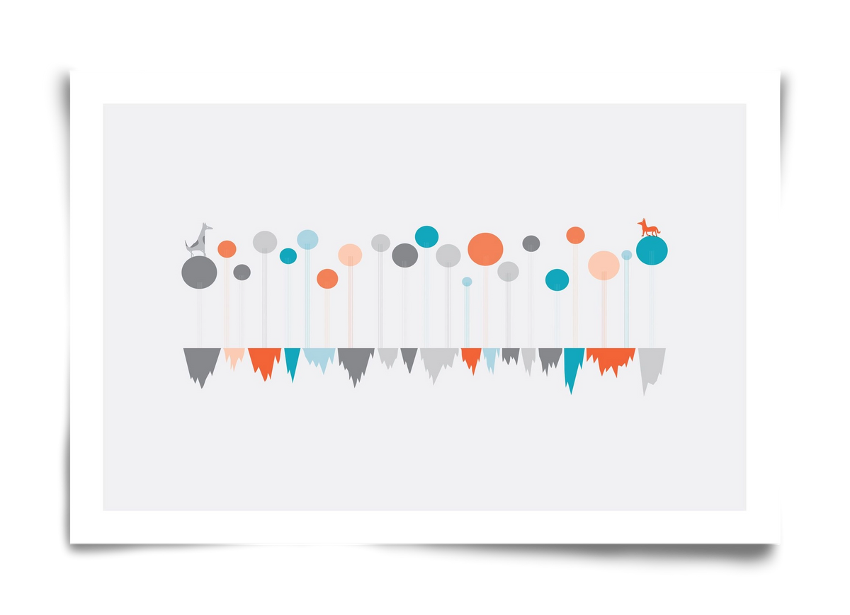 The Meeting, 60x40 cm, Keret nélkül