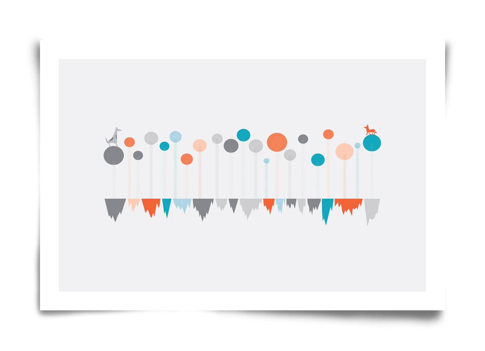 The Meeting, 60x40 cm, Keret nélkül