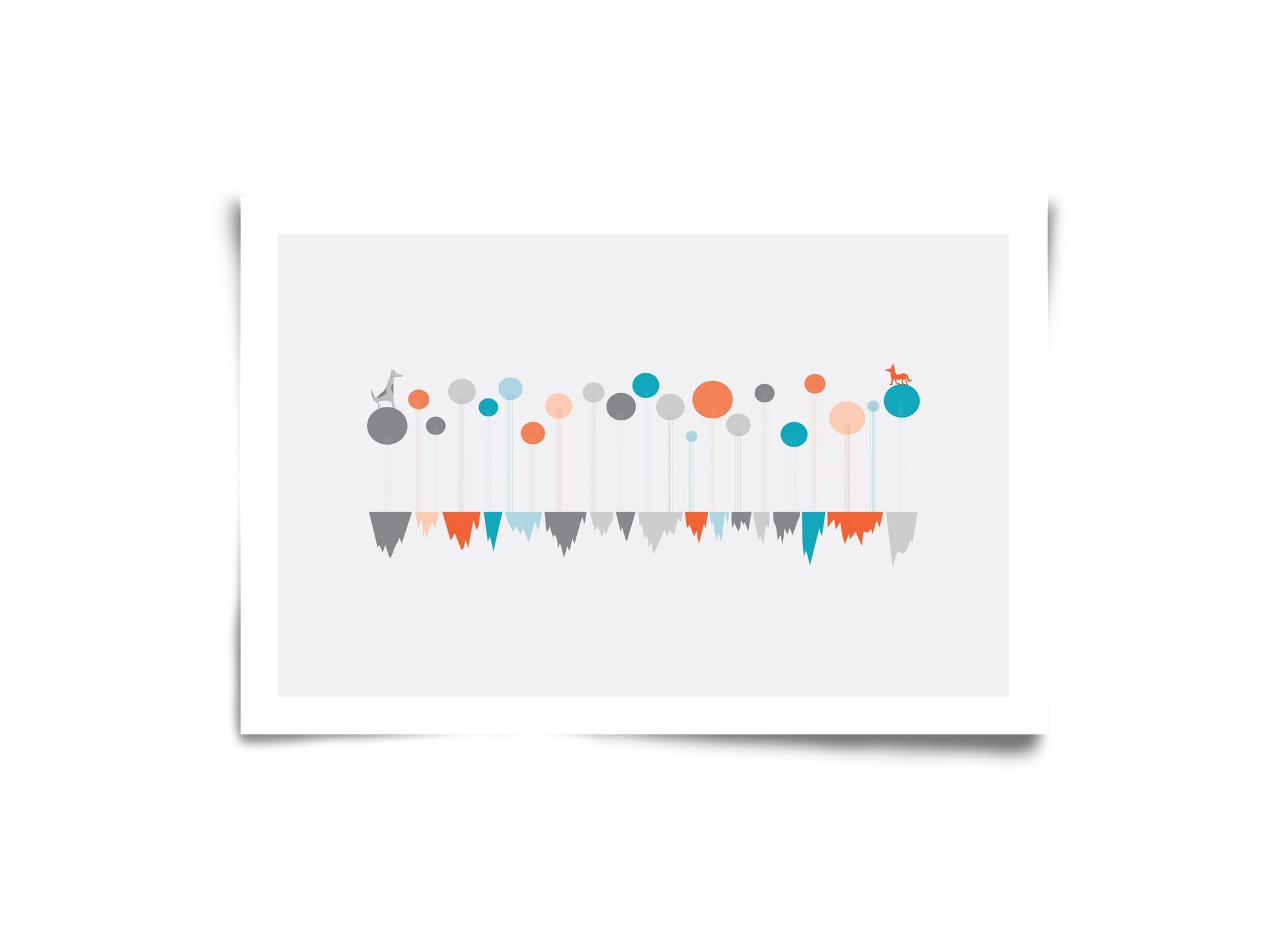 The Meeting, 30x20 cm, Keret nélkül