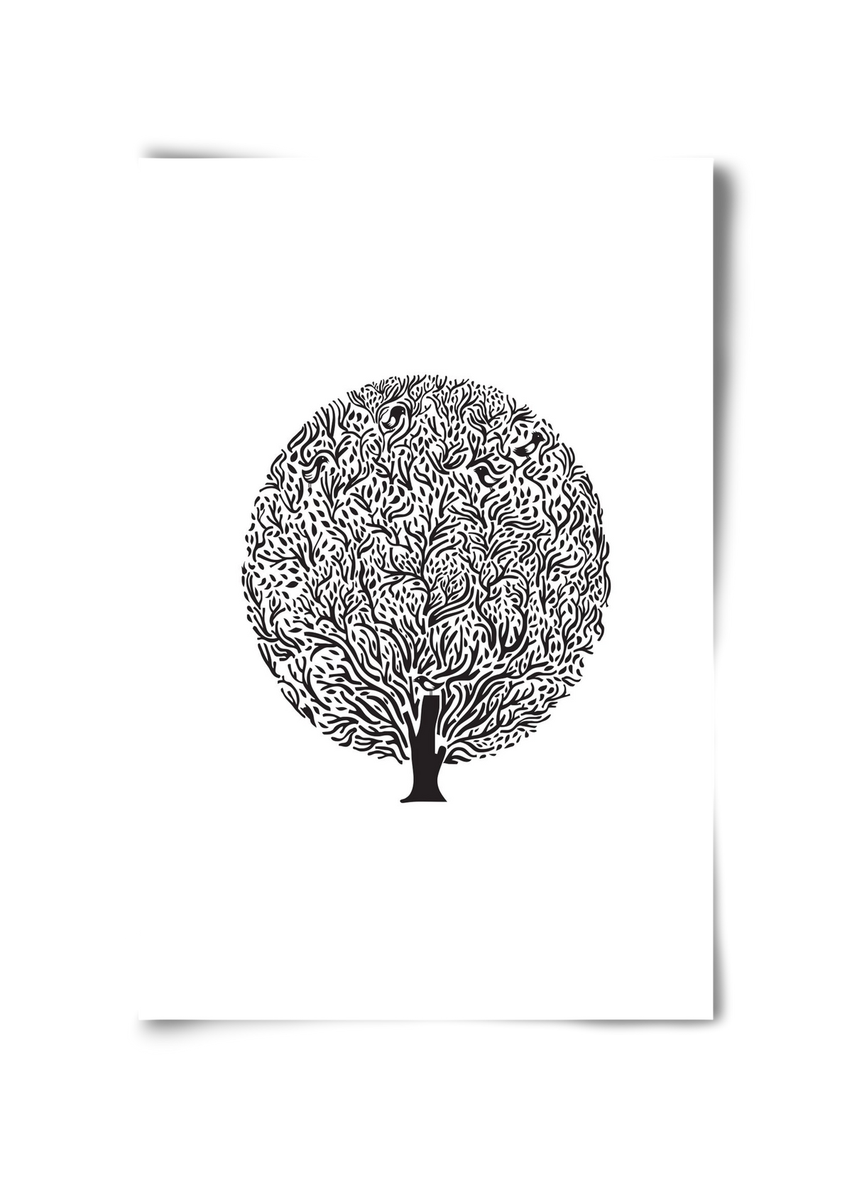 Tree, 30x45 cm, Keret nélkül