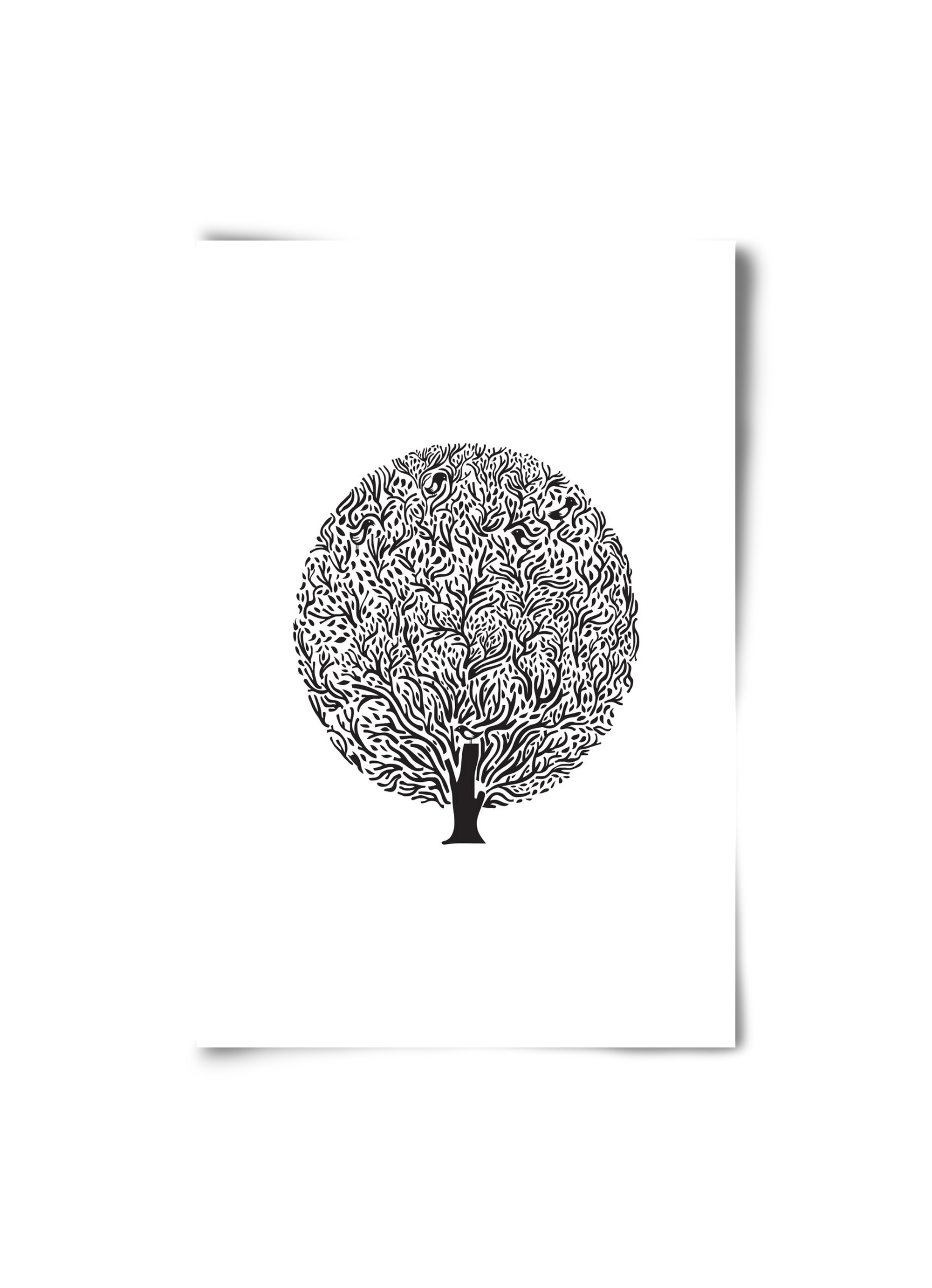 Tree, 20x30 cm, Keret nélkül