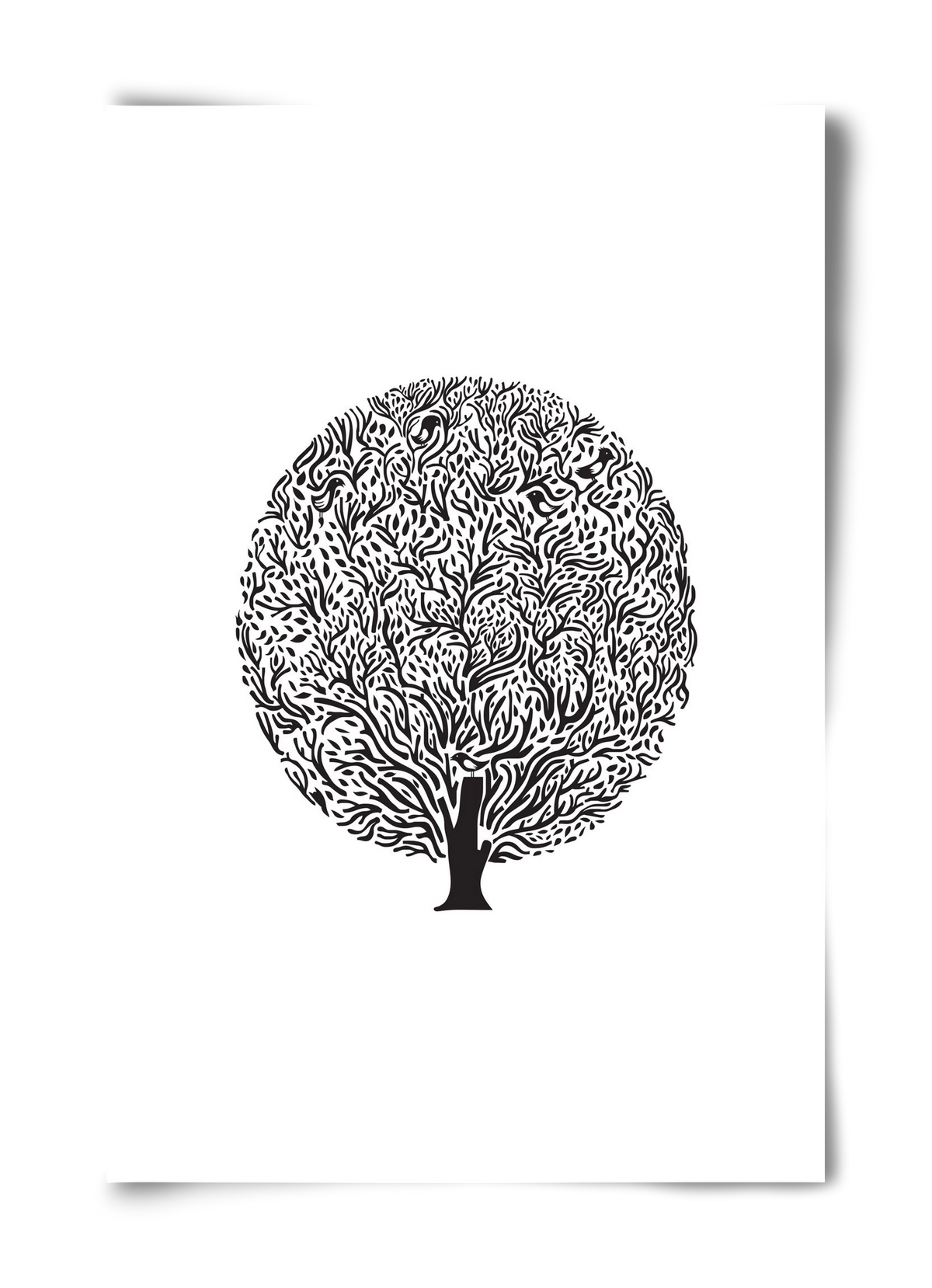 Tree, 40x60 cm, Keret nélkül