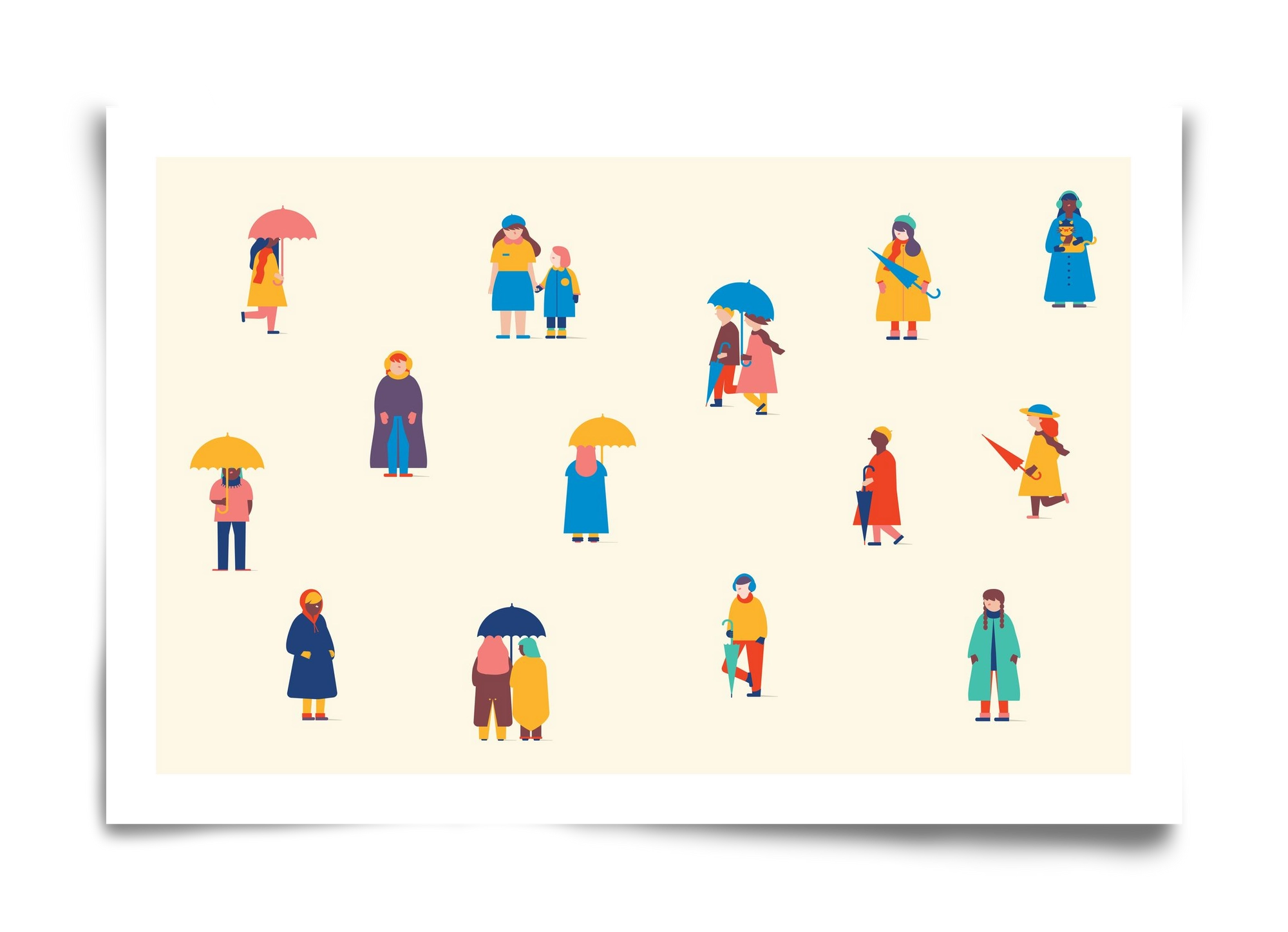 Winter, 60x40 cm, Keret nélkül