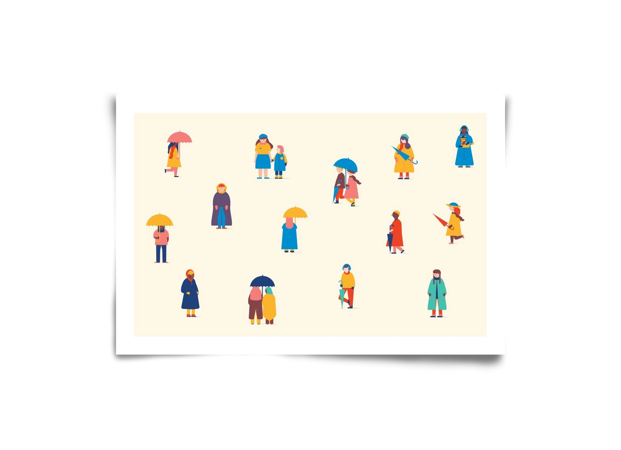 Winter, 30x20 cm, Keret nélkül