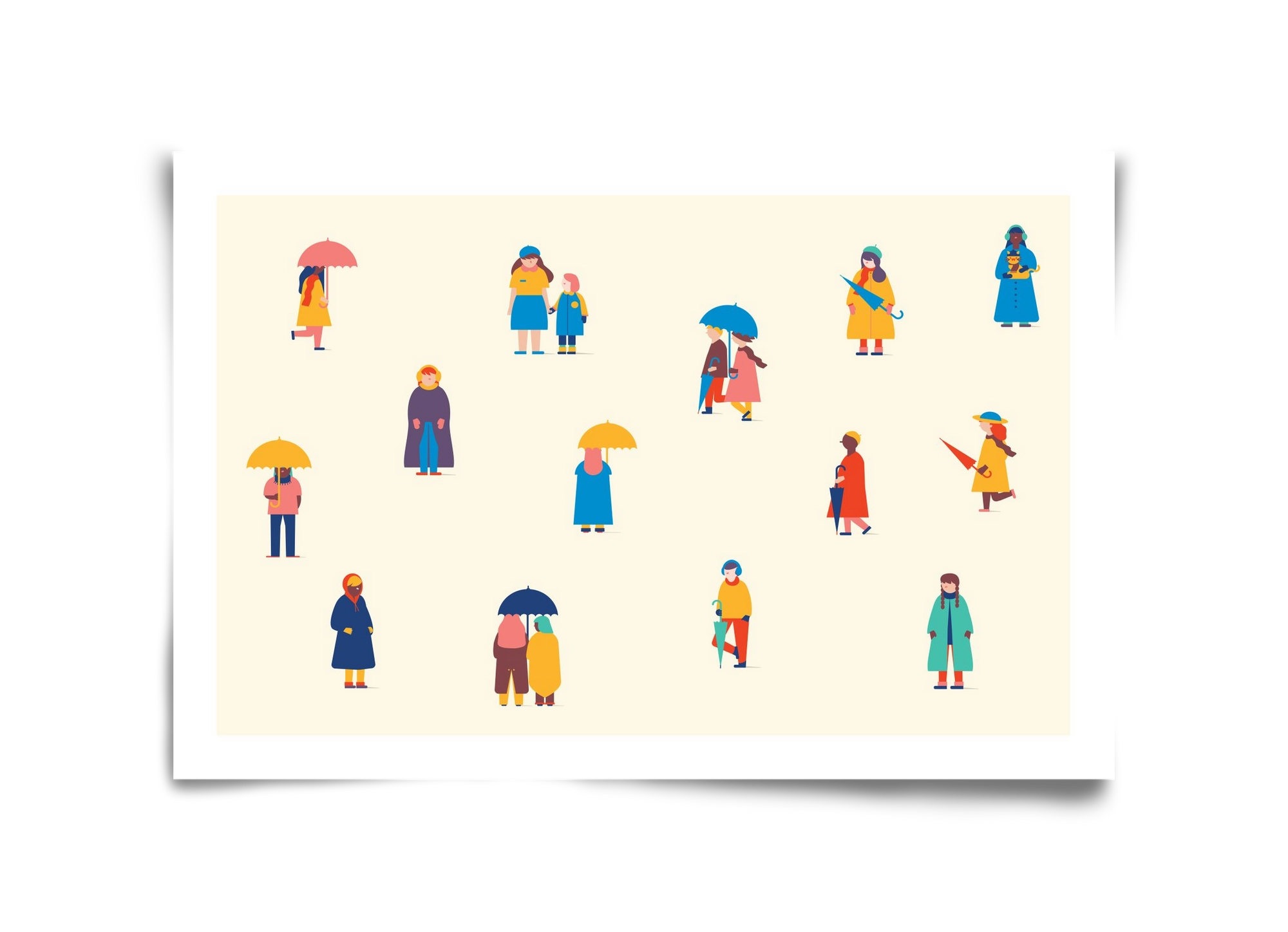 Winter, 45x30 cm, Keret nélkül