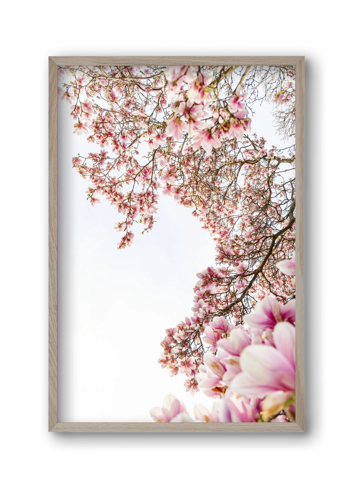 hello SPRING, 30x45 cm (30x45 cm), Tölgy keret