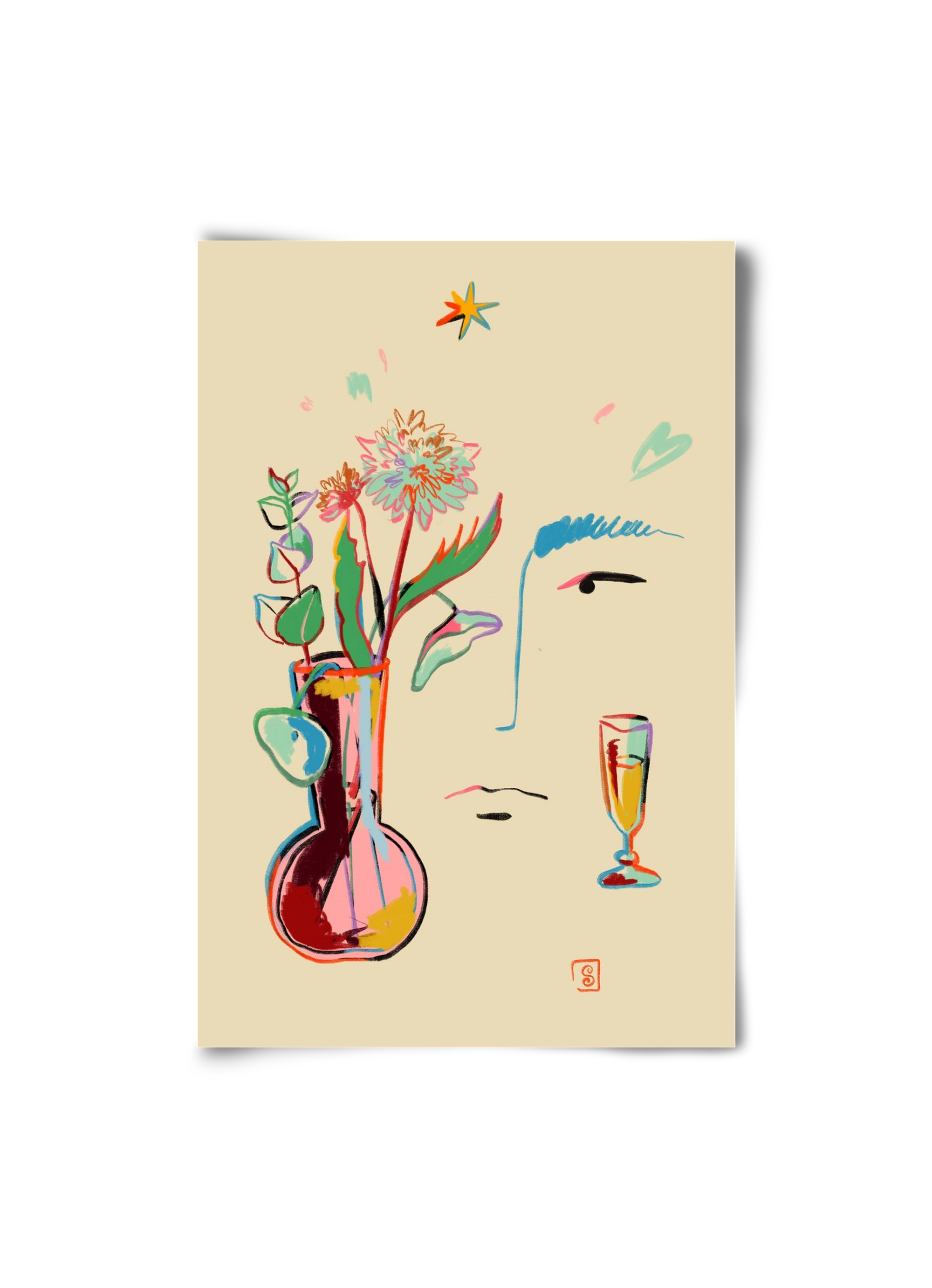 MAKE A WISH, 20x30 cm, Keret nélkül