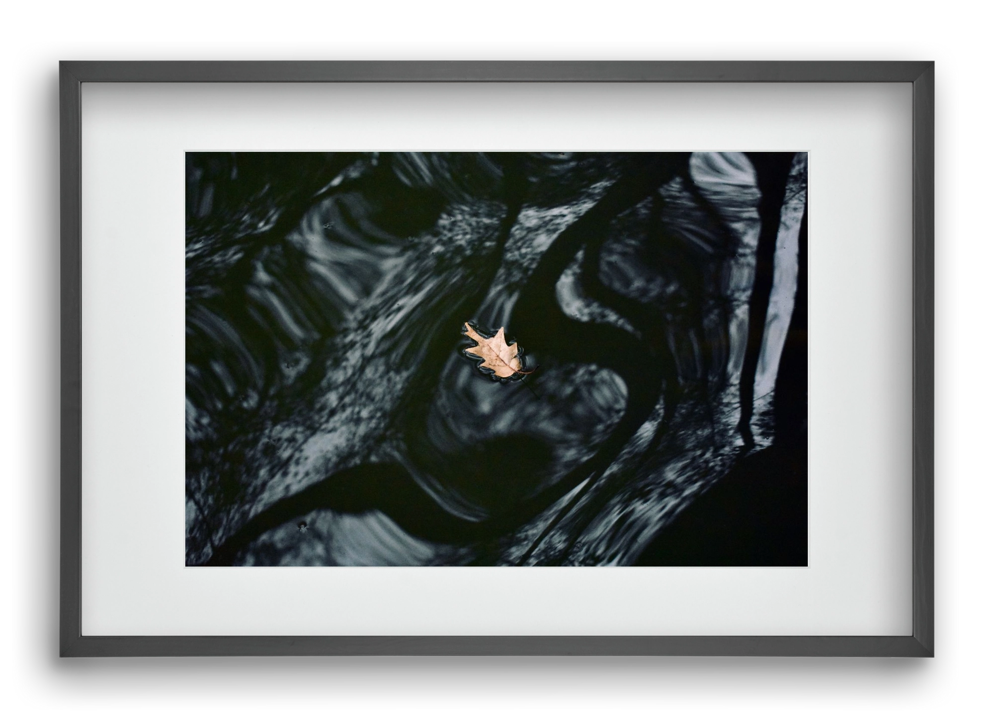 water philosophy, 60x40 cm (45x30 cm), Fekete keret, paszpartuval