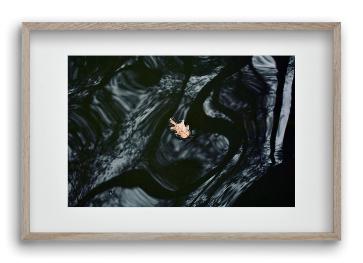 water philosophy, 60x40 cm (45x30 cm), Tölgy keret, paszpartuval