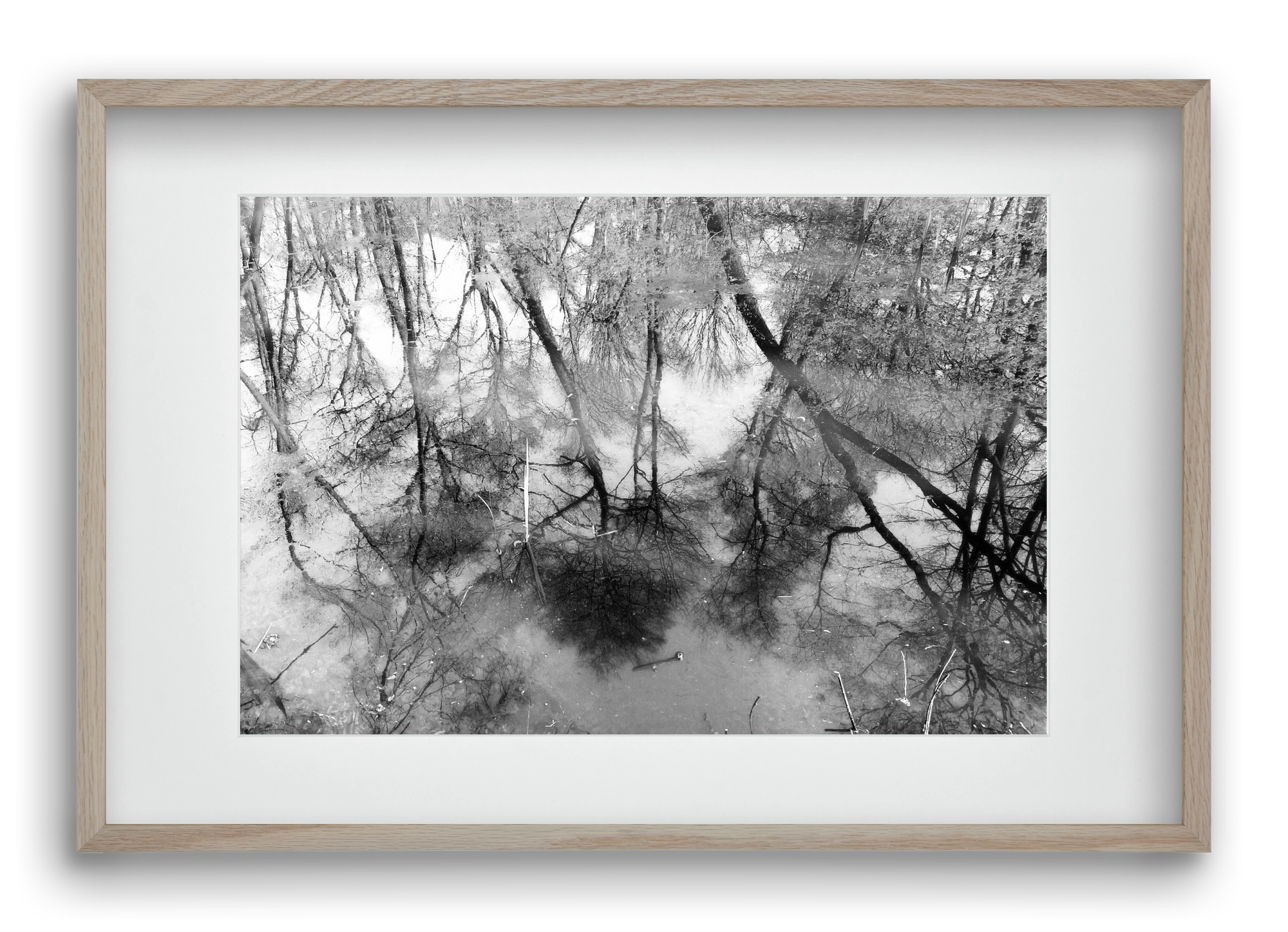 gloominess, 60x40 cm (45x30 cm), Tölgy keret, paszpartuval