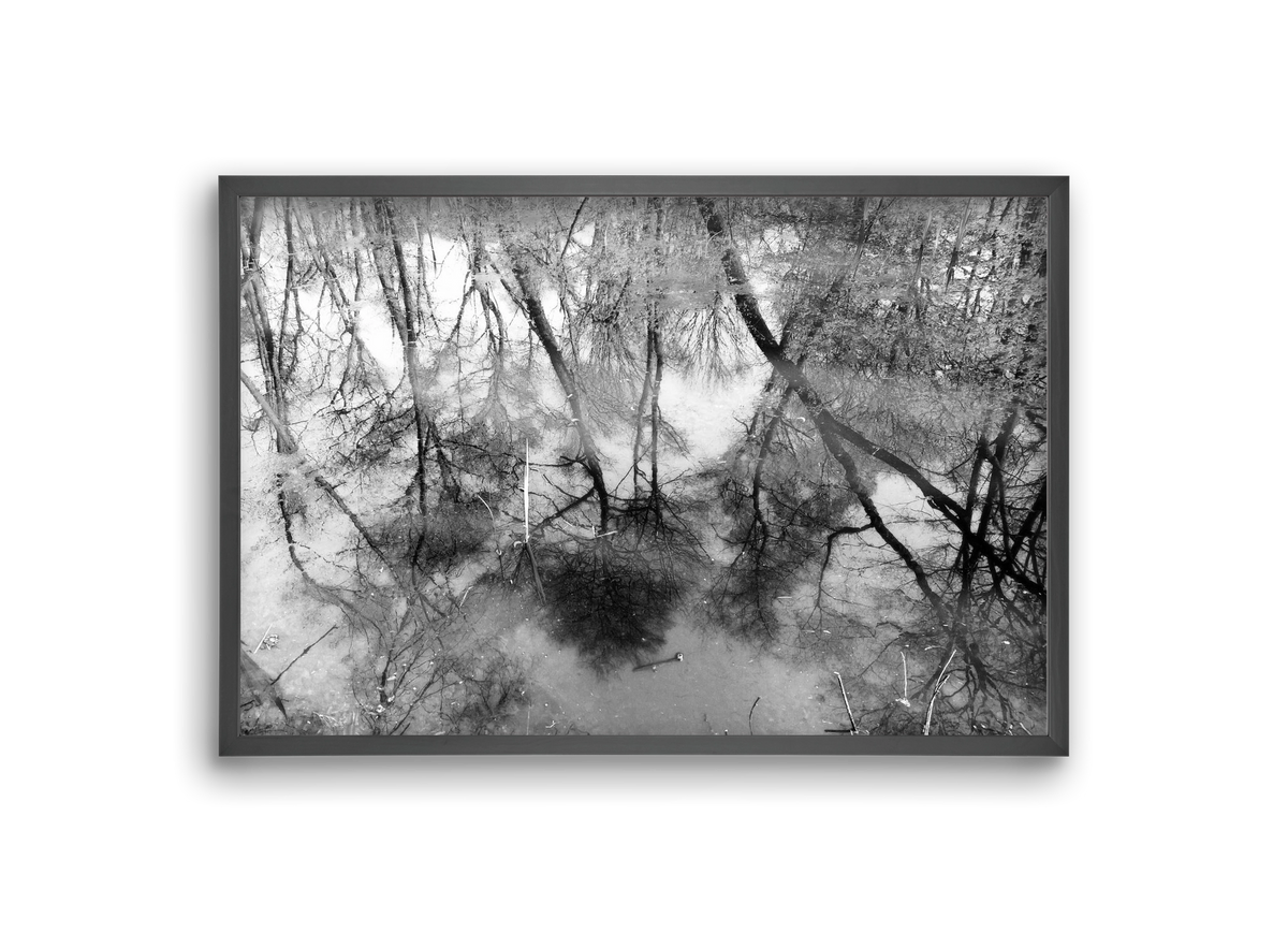 gloominess, 30x20 cm (30x20 cm), Fekete keret