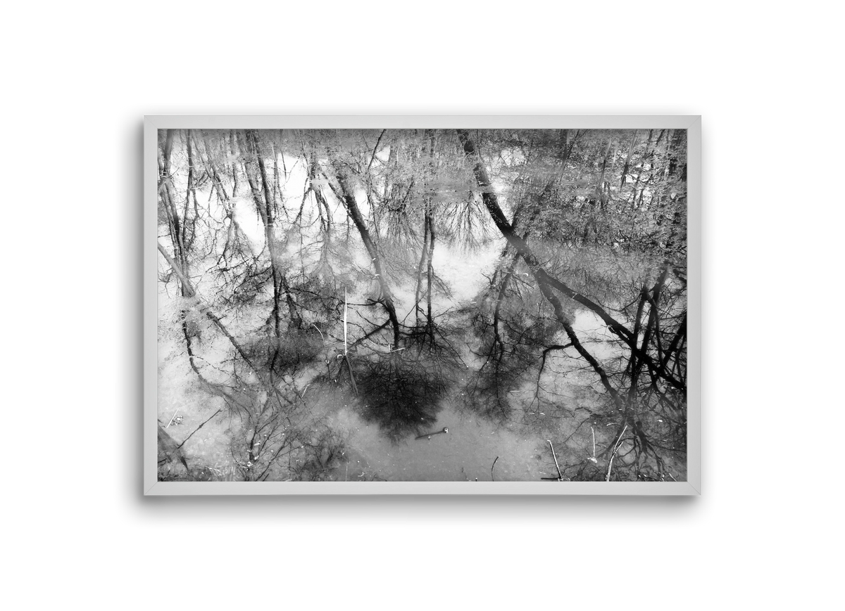 gloominess, 30x20 cm (30x20 cm), Fehér keret