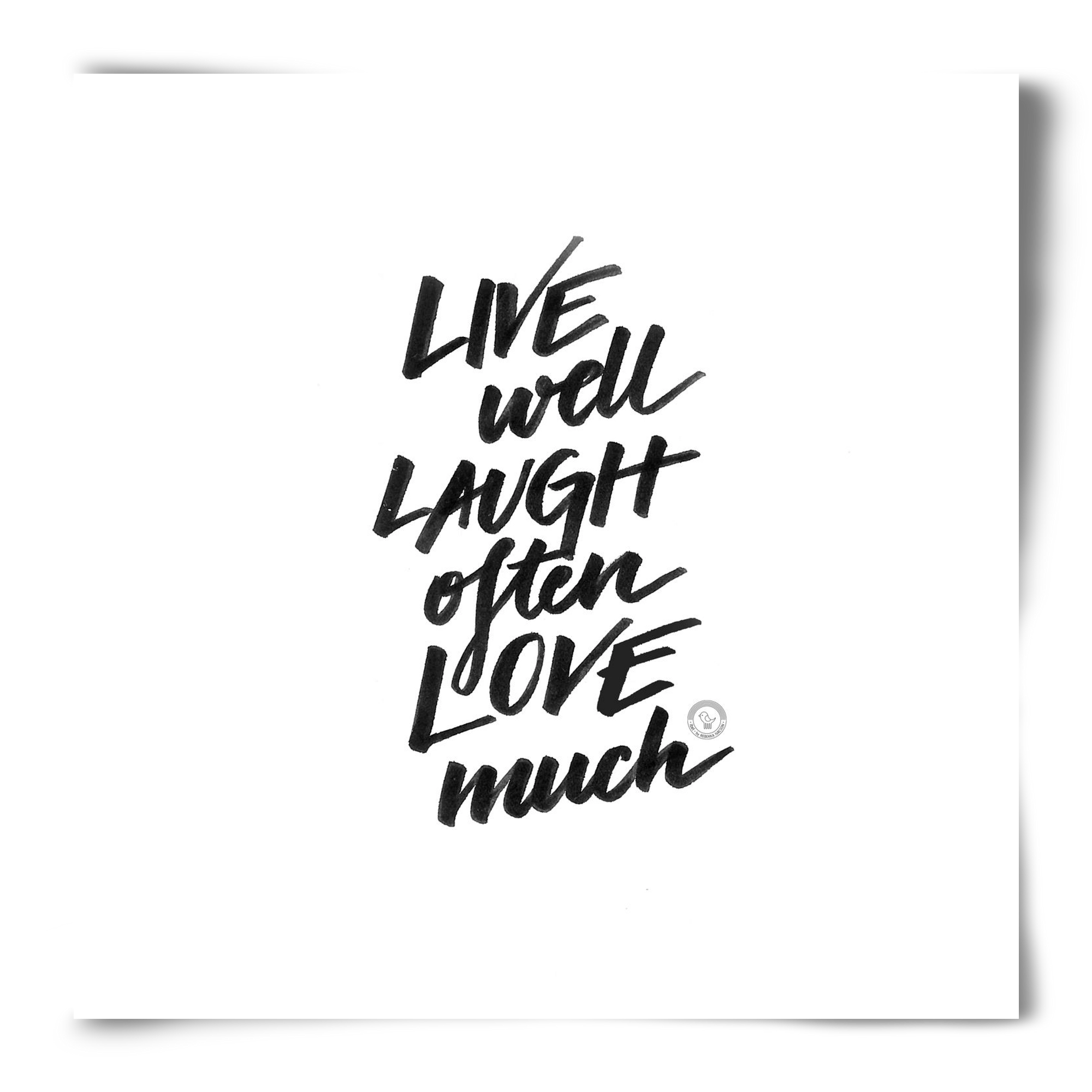 Love Much, 50x50 cm, Keret nélkül