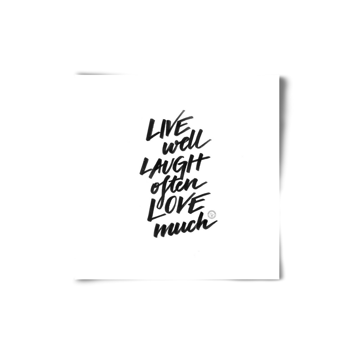 Love Much, 20x20 cm, Keret nélkül