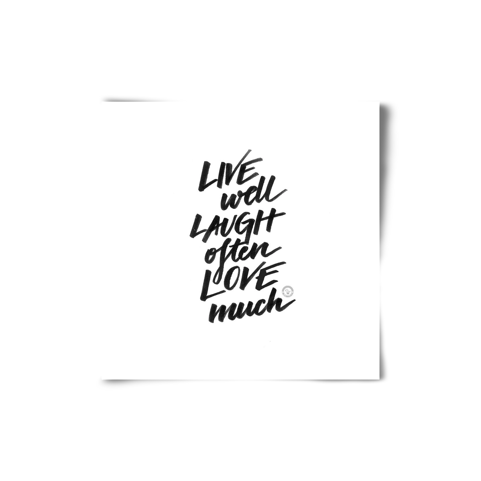 Love Much, 20x20 cm, Keret nélkül