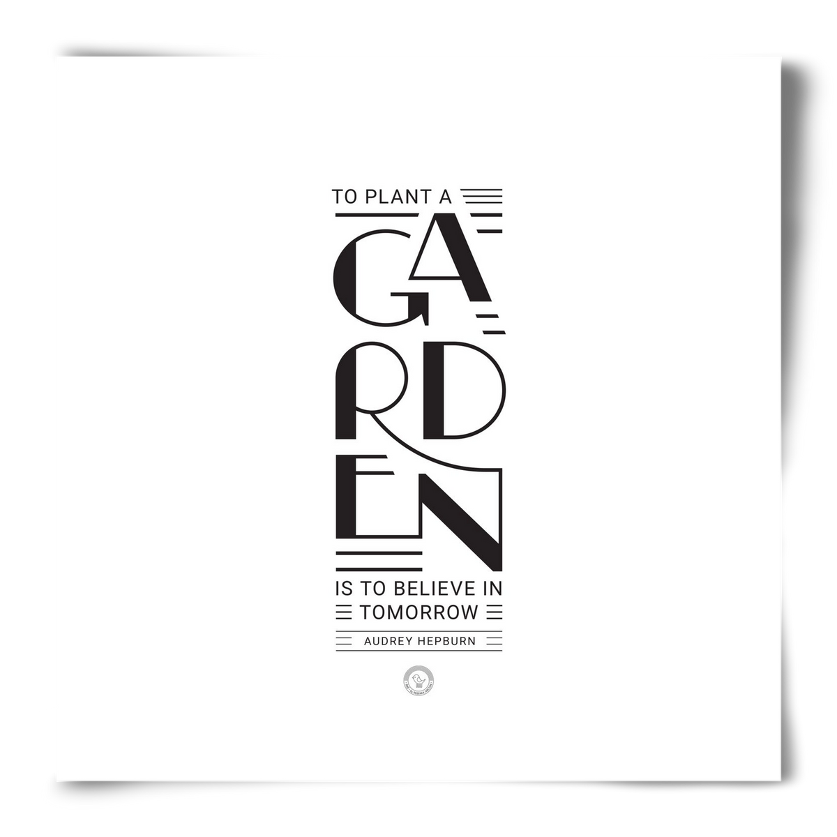 Garden, 50x50 cm, Keret nélkül