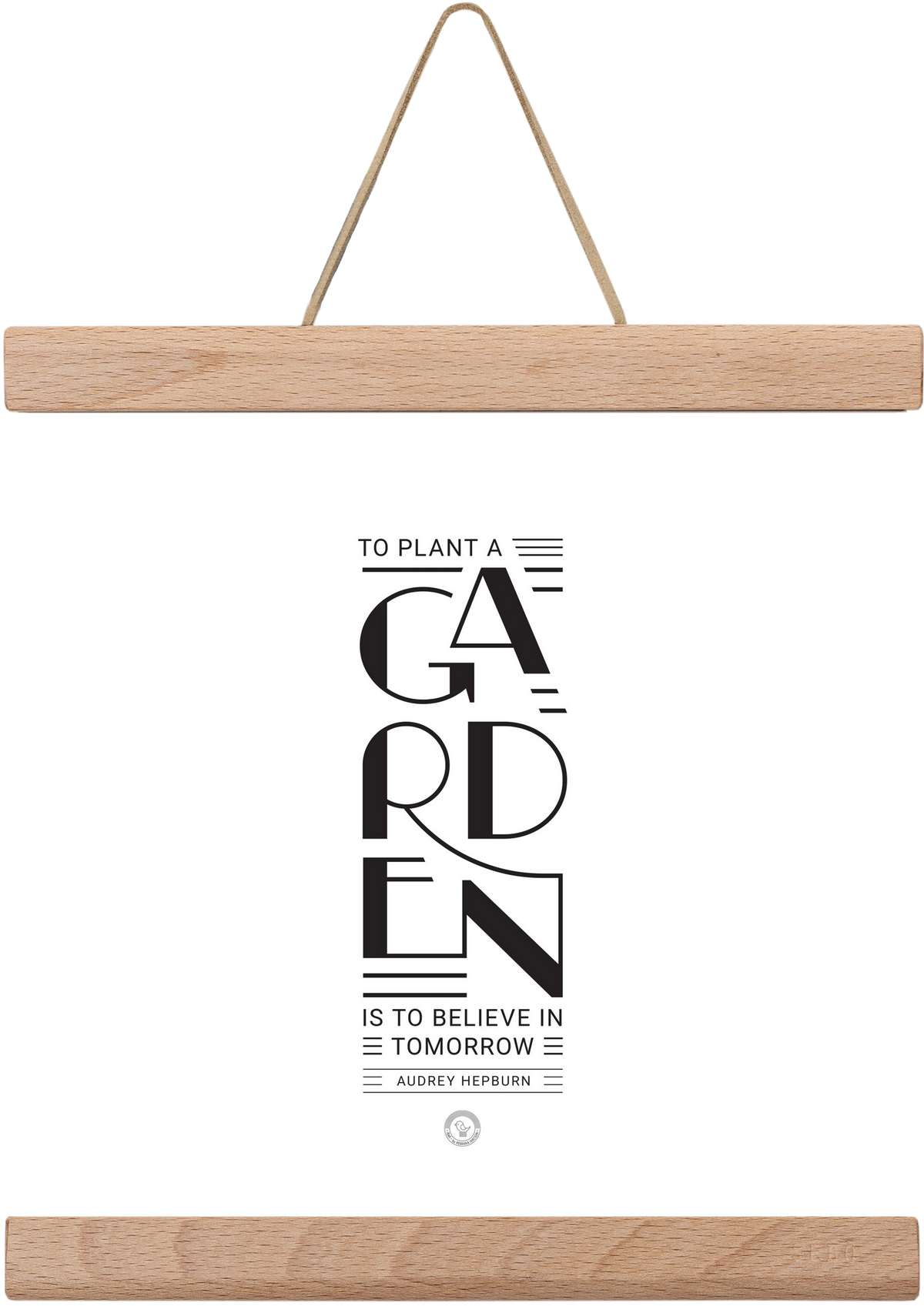 Garden, 20x20 cm (20x20 cm), Tölgy akasztó