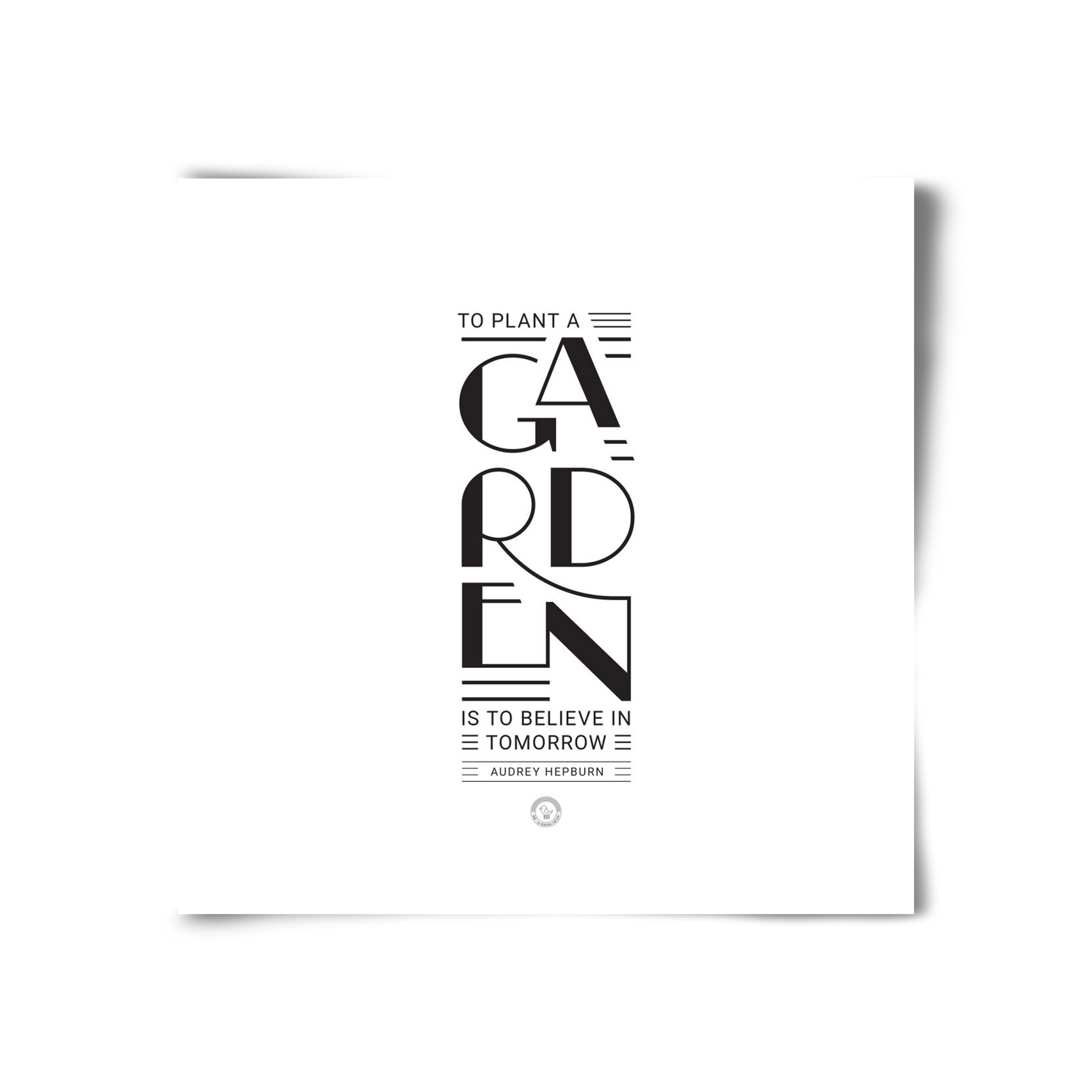 Garden, 30x30 cm, Keret nélkül