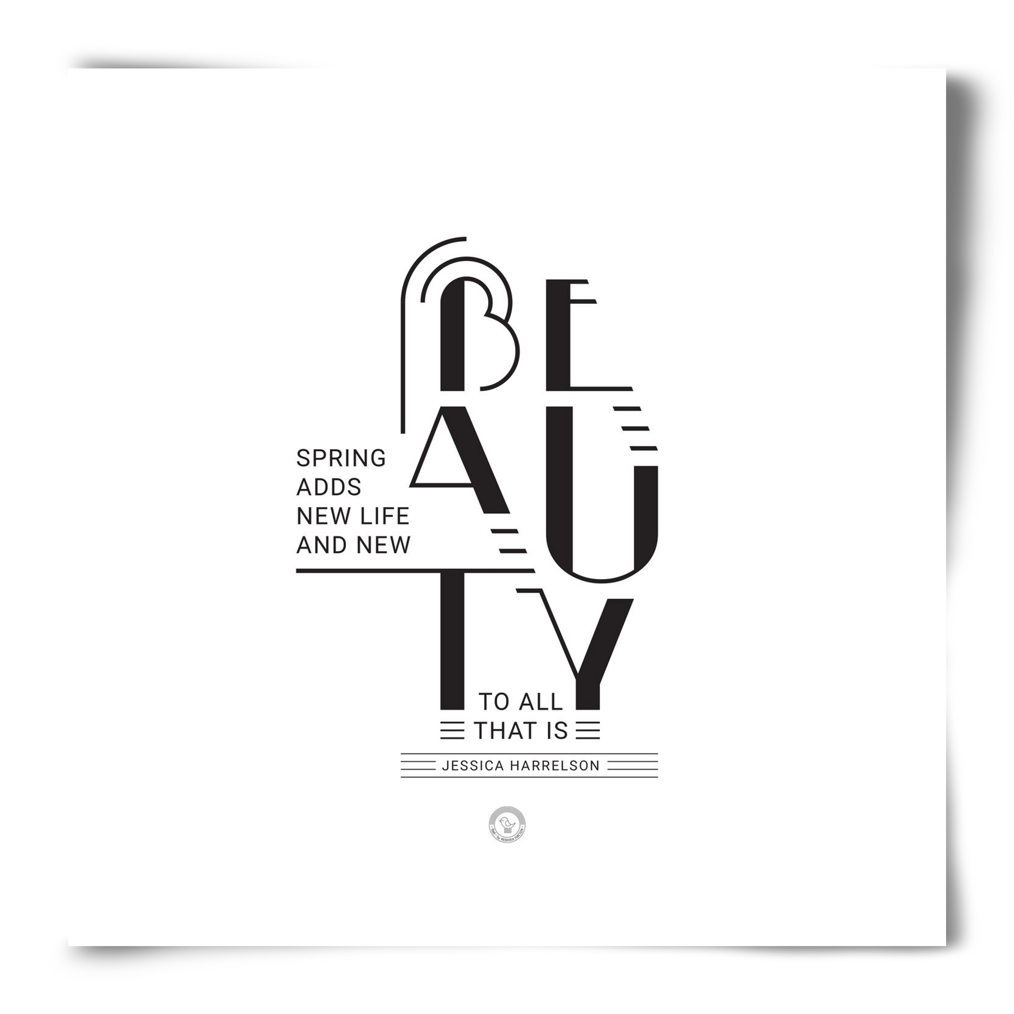 BEAUTY, 50x50 cm, Keret nélkül