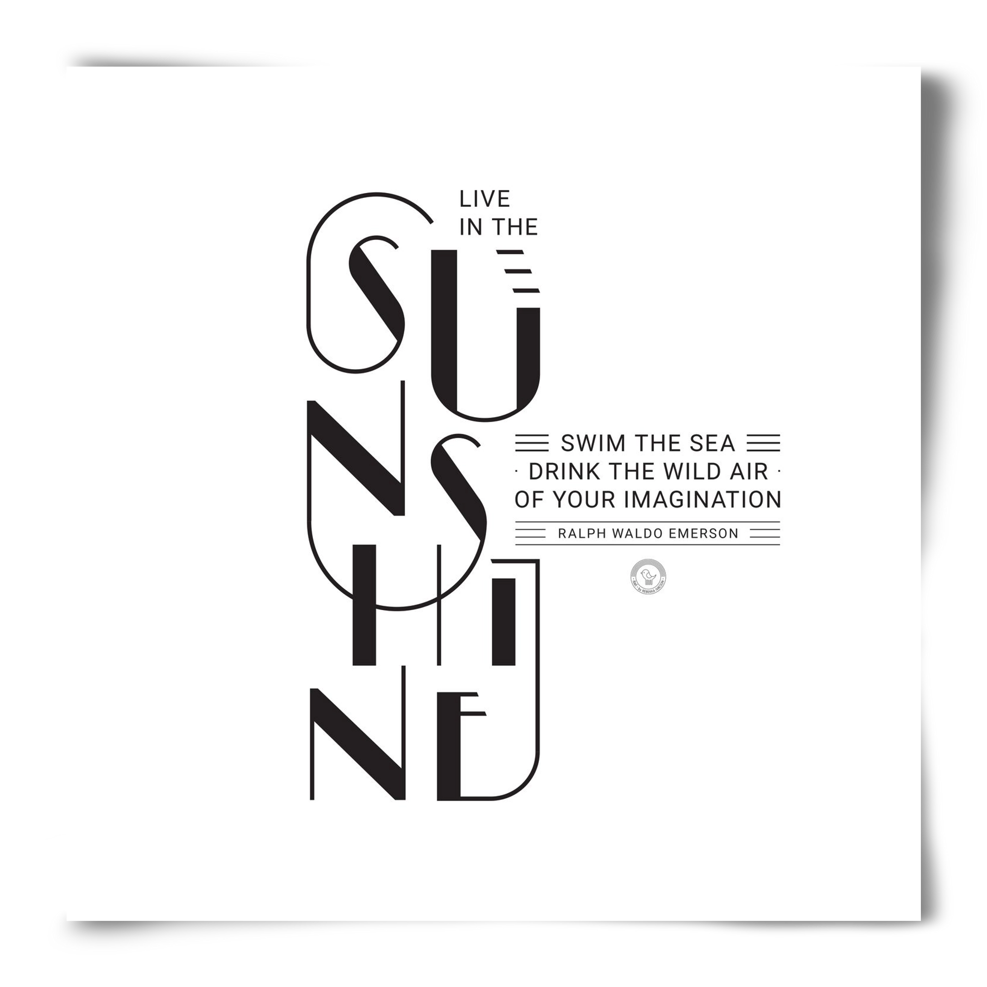 Sunshine, 50x50 cm, Keret nélkül